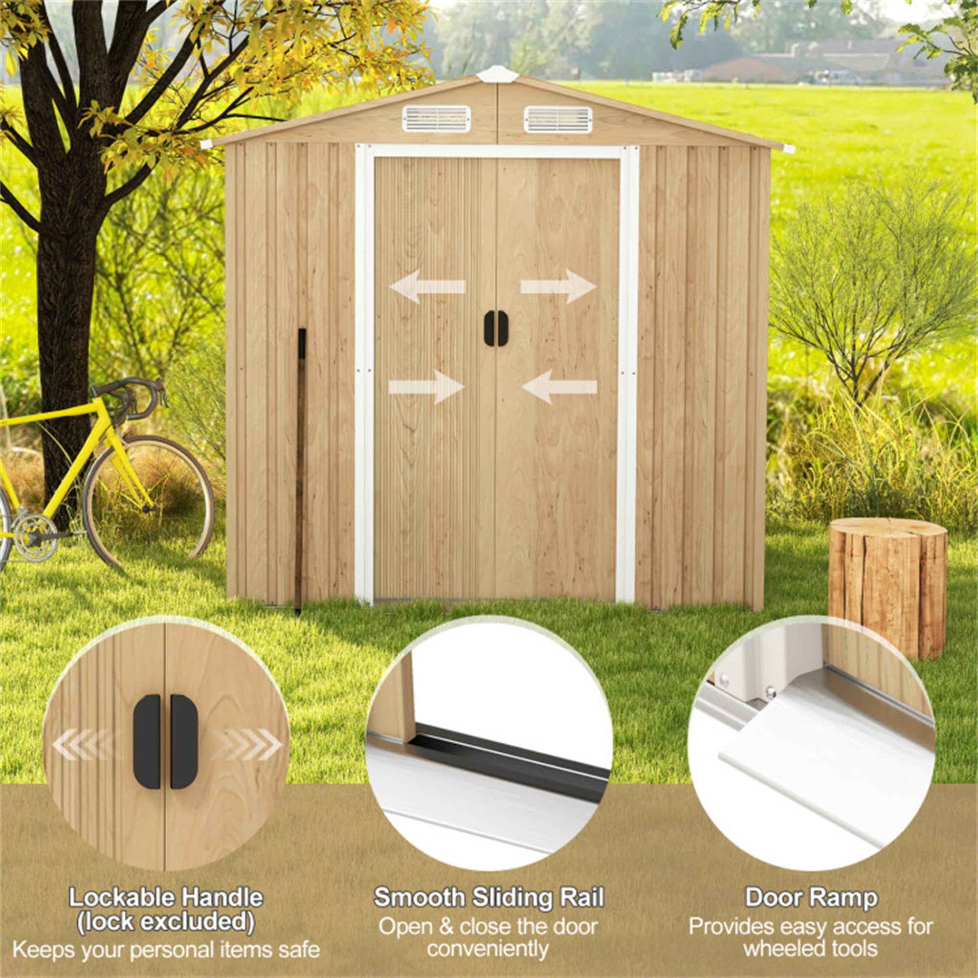 BABOOM BOM-4106NA+-CO Metal-Storage-Buildings-Sheds - View #5