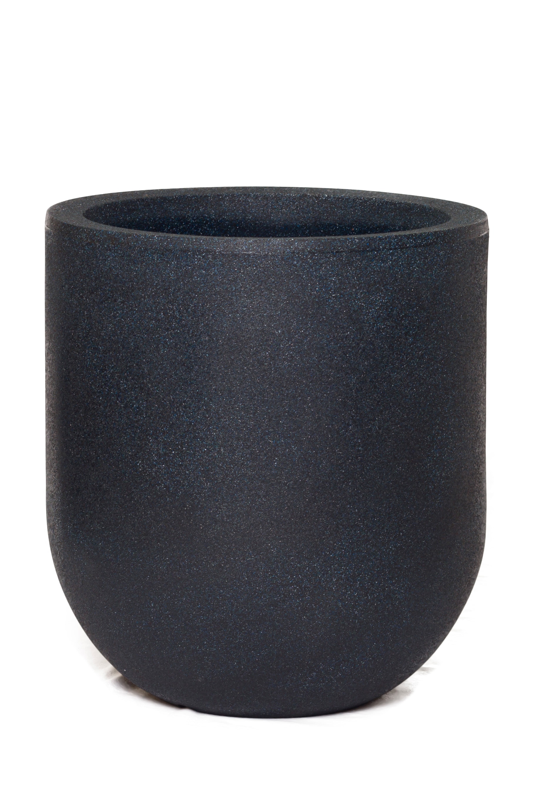 Color and Sabor Mediterano CY10MID 10.0-in W x 11-in H x Gray Plastic Indoor/Outdoor Planter