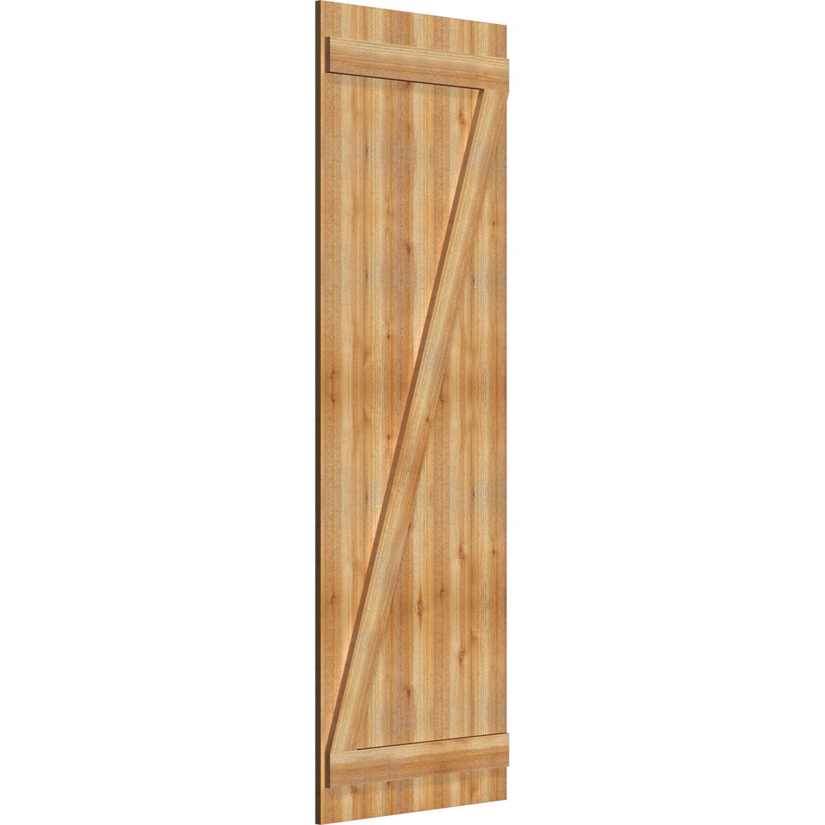 Ekena Millwork RBJ06Z26X079RWR Exterior-Shutters - View #2