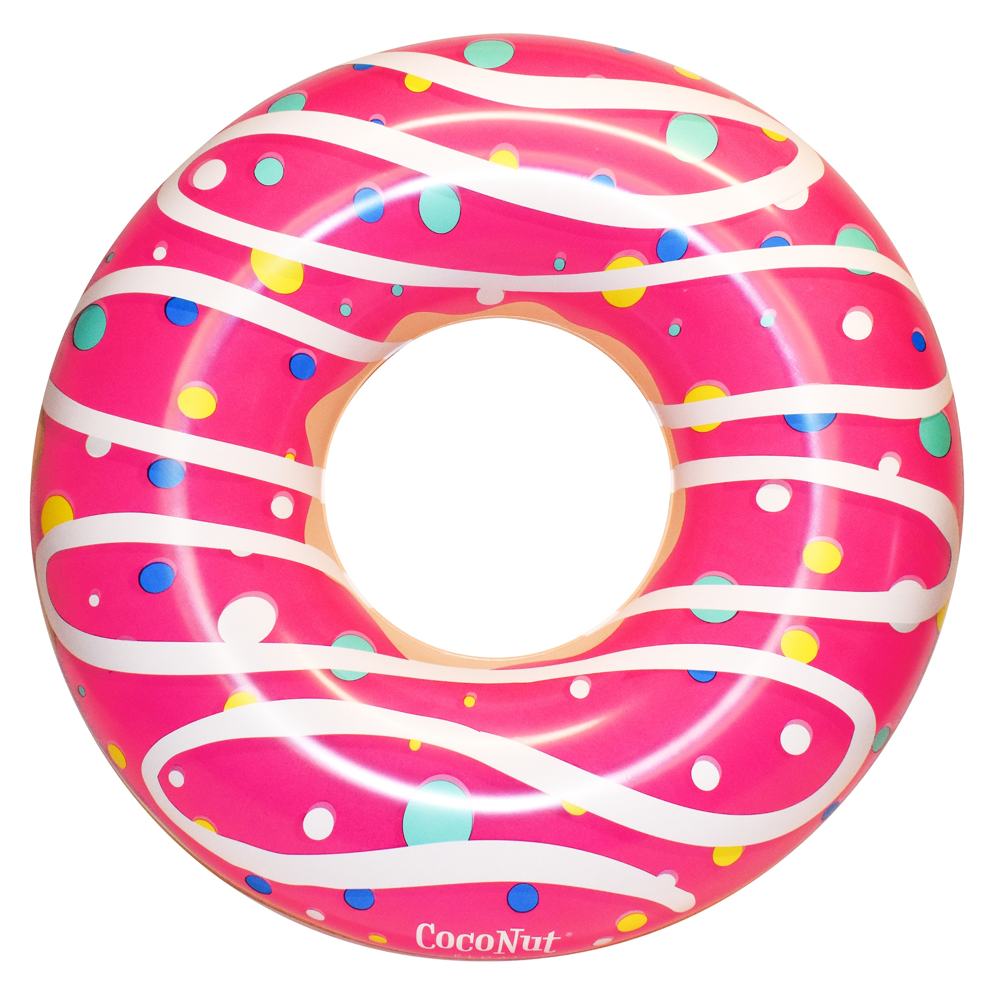 CocoNut Outdoor CocoNut Float Pink Sprinkled and Glazed Donut 48in Float