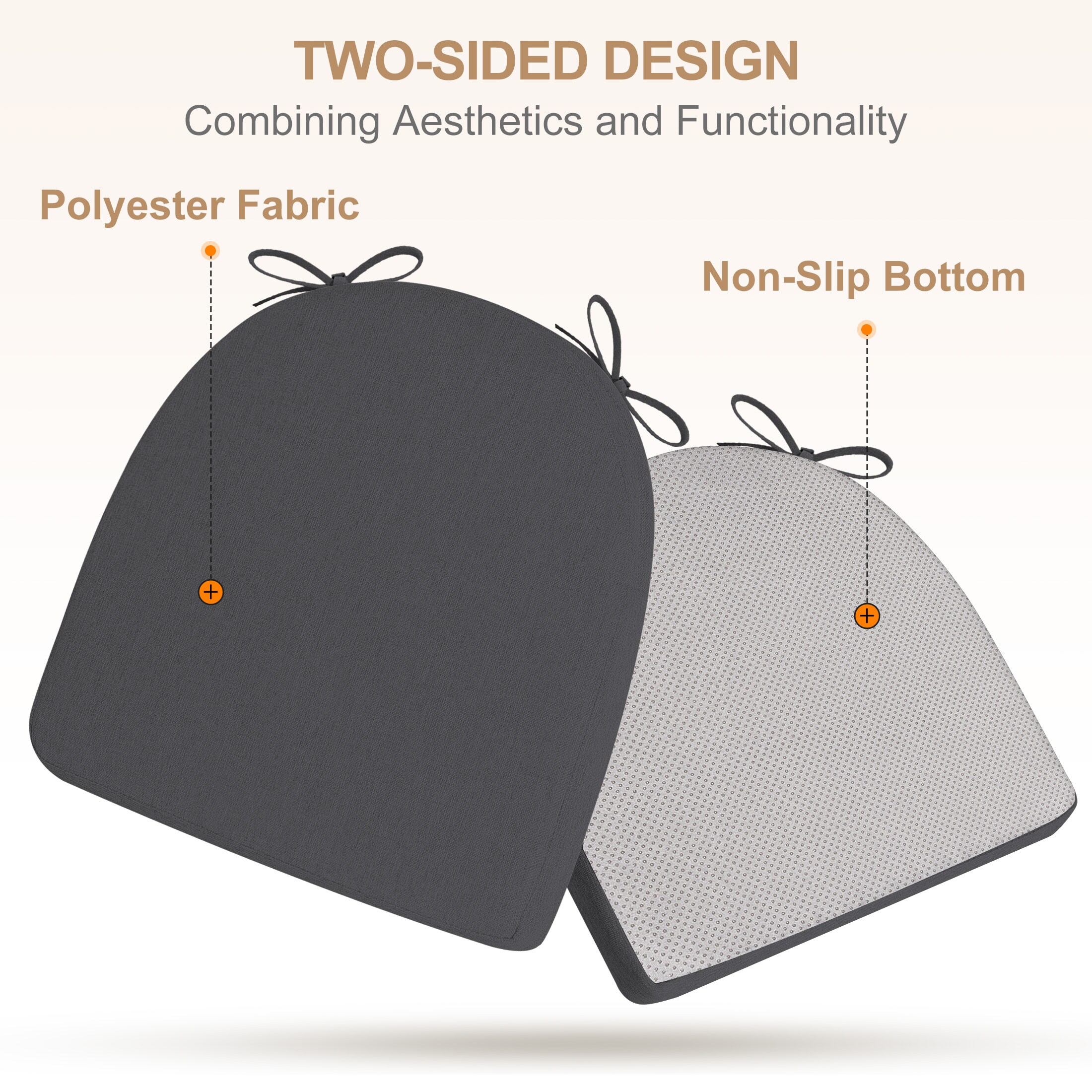 AAAAAcessories LS-DCCLU-SHENHUI-4P Indoor-Chair-Cushions - View #7