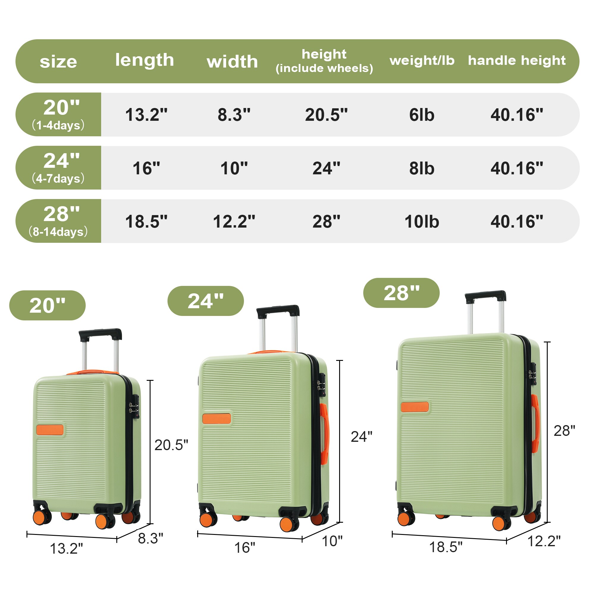 Flynama L-P178105N Luggage-And-Luggage-Sets - View #9
