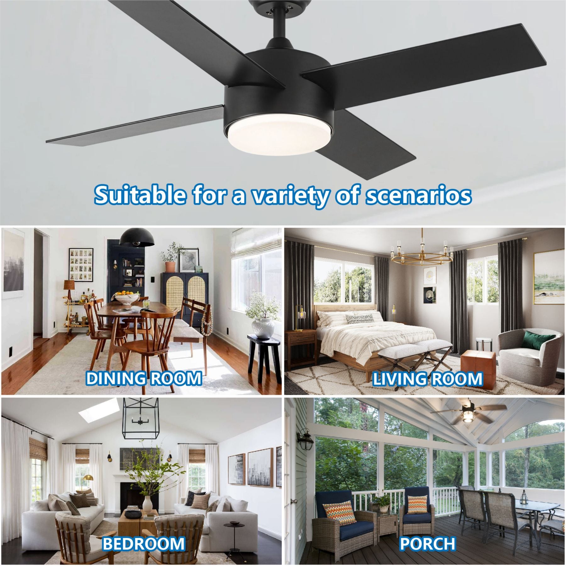 WELLFOR AMYU-05 Ceiling-Fans - View #13