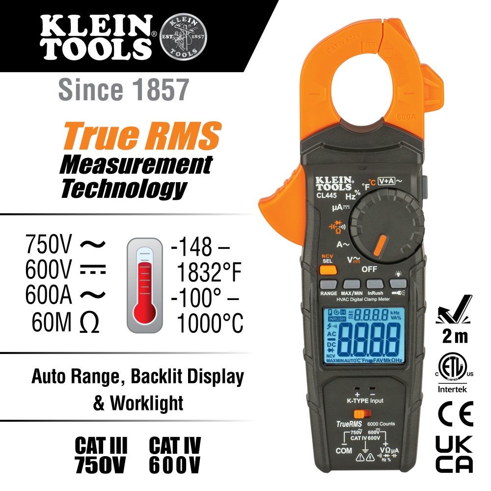 Klein Tools CL445 multimeters - View #2