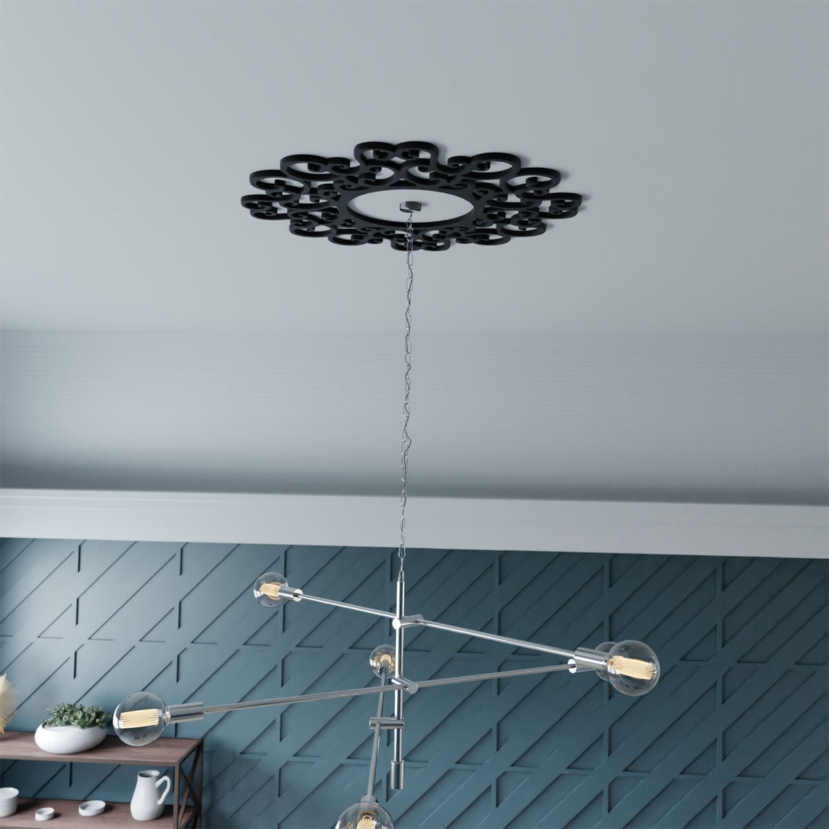 Ekena Millwork CM16MESGS Ceiling-Medallions - View #5
