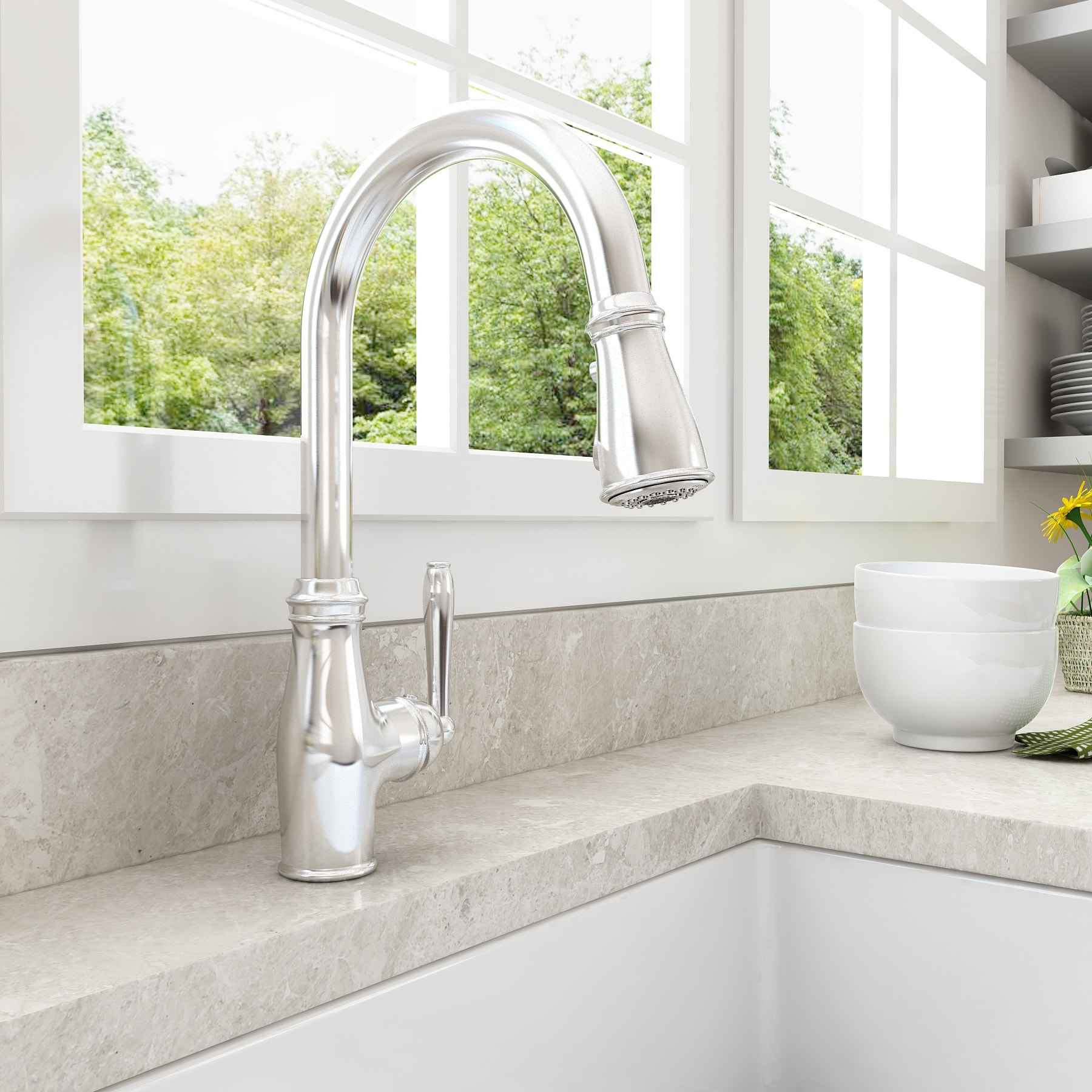 BOCCHI 2023 0001 SS Kitchen-Faucets - View #3