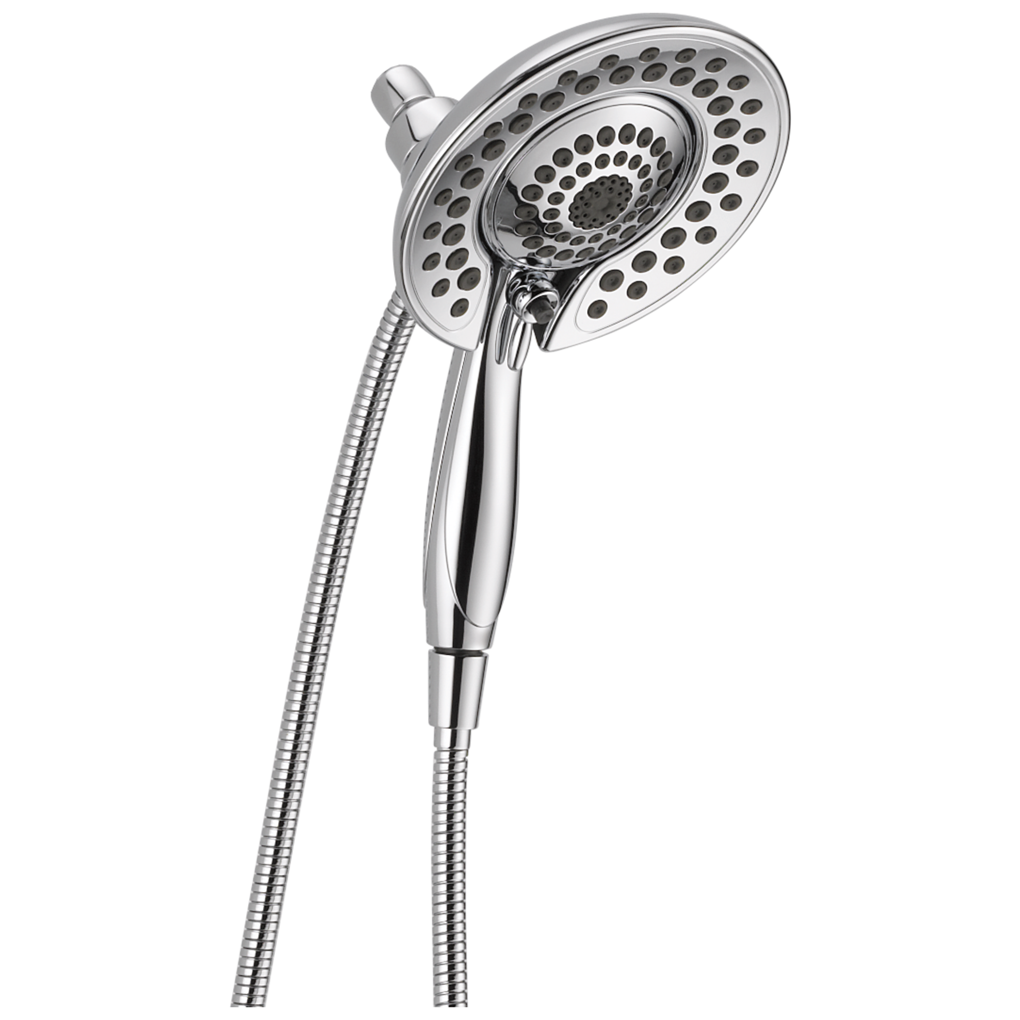 Delta 58569-PK Universal Showering Components 5.0 -Spray Chrome 6.8100-in Round Dual/Combo Shower Head 1.75 GPM