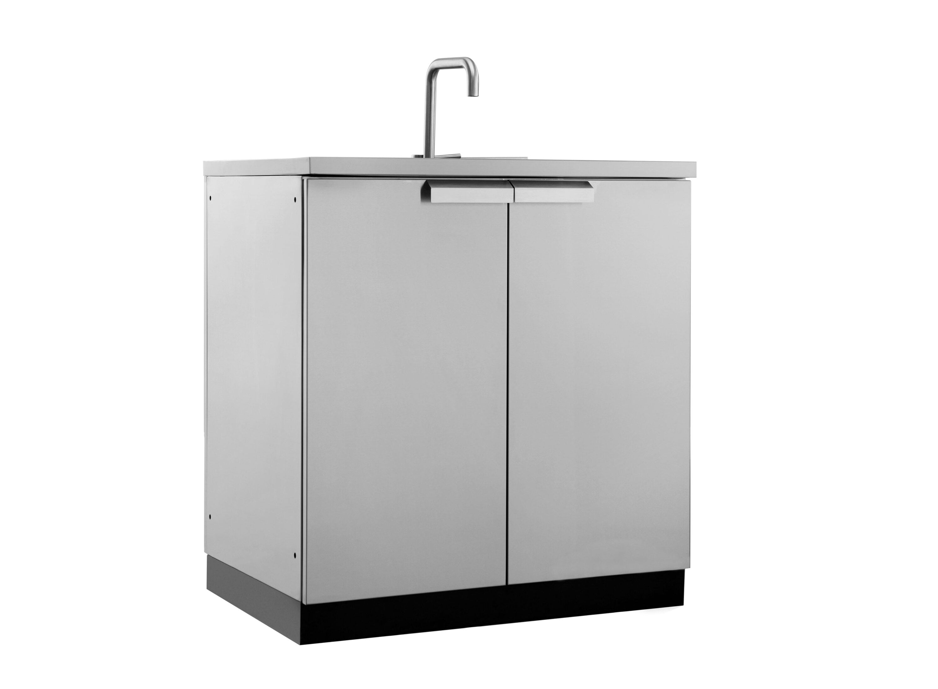 NewAge Products 70002 Classic Stainless Steel 32-in W x 24-in D x 35.5-in H Modular Outdoor Kitchen Sink