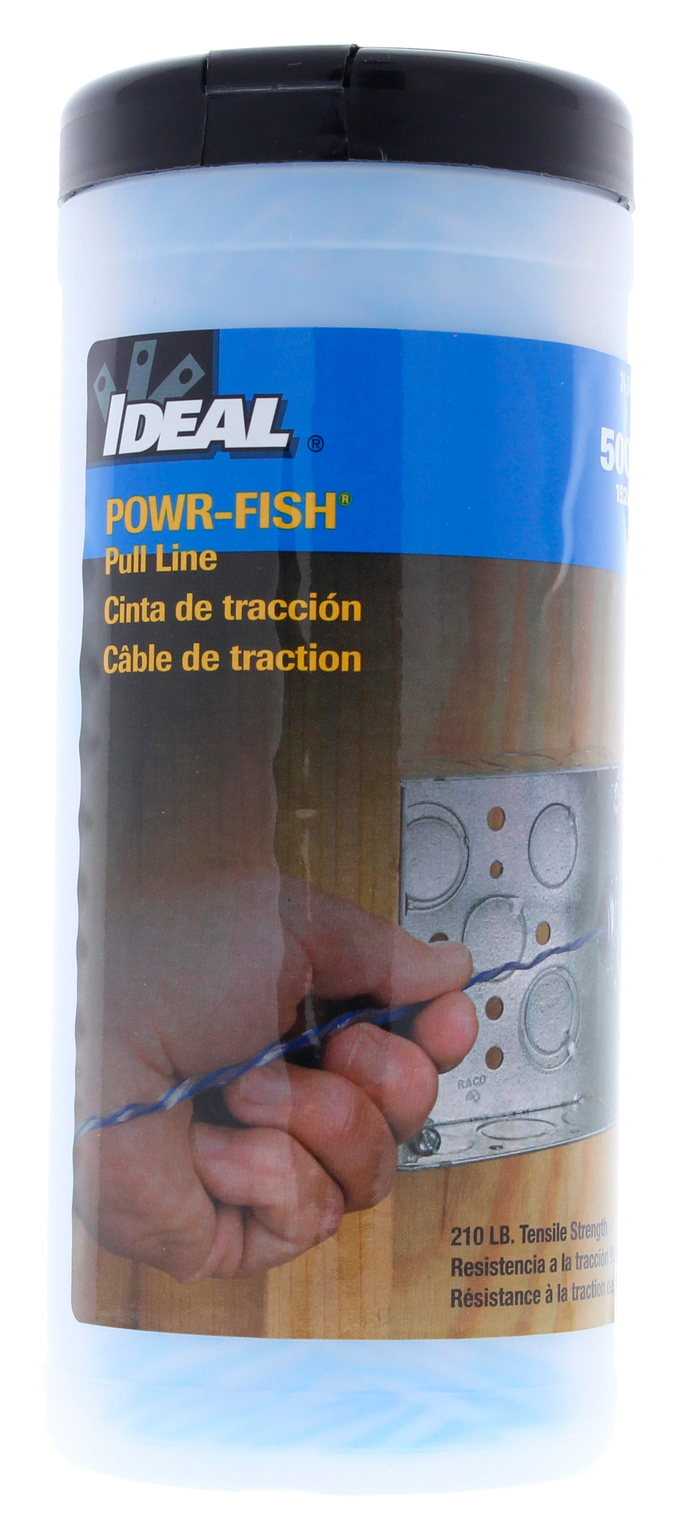 Eagle Tool US ETF25016 Wire and Cable Installer Fiberglass Fish Rod Kit 16-Foot 