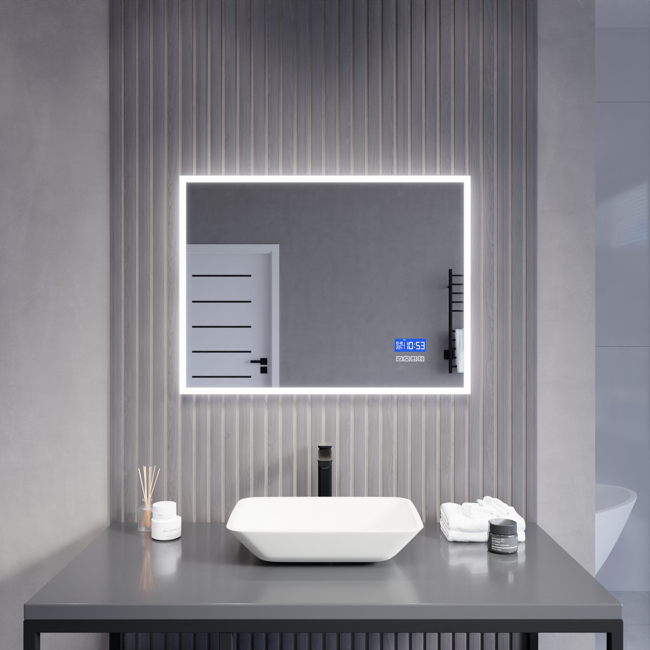 ANZZI BA-LMDFX012AL Framed-Bath-Mirrors - View #2