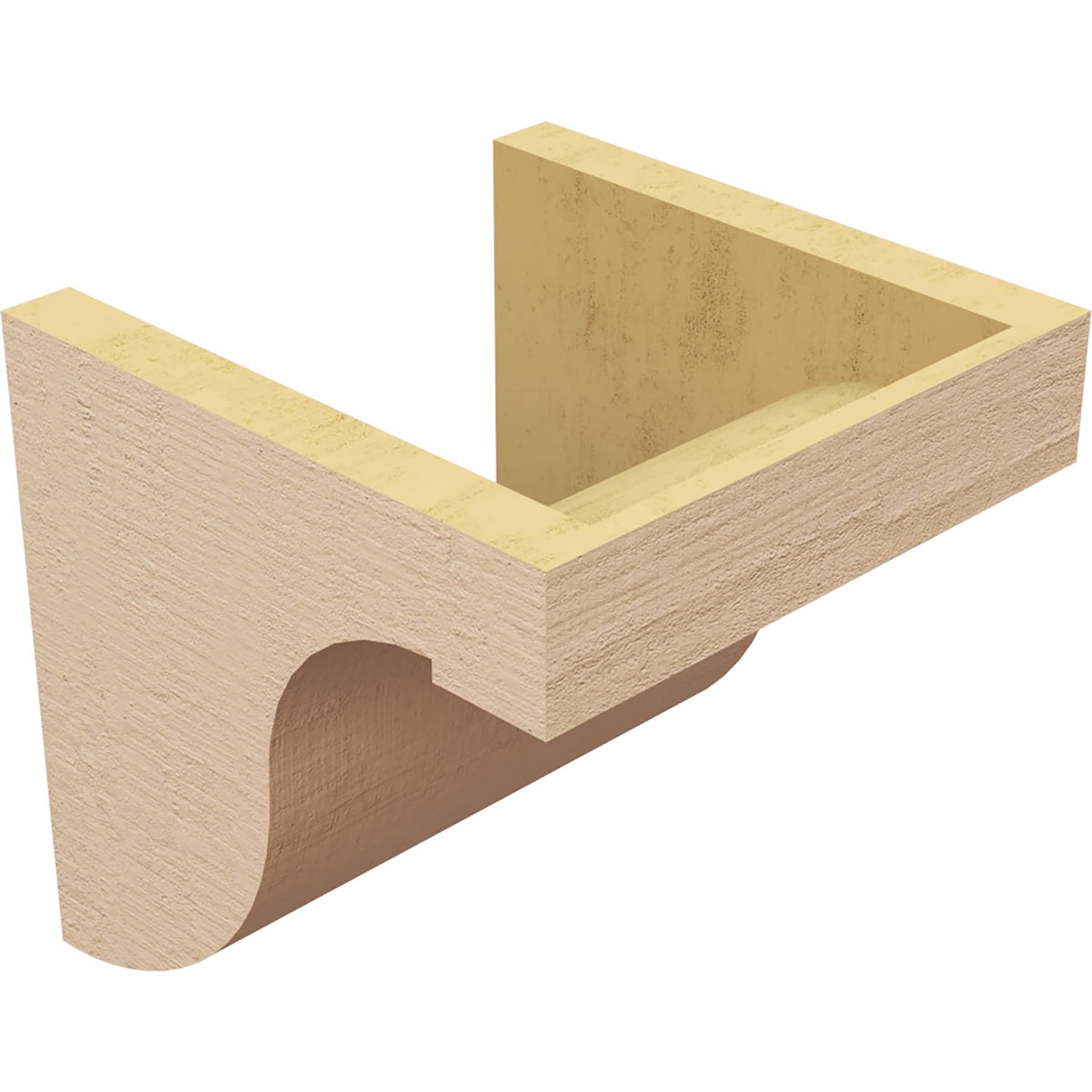 Ekena Millwork CORU09X09X09DELRCPR corbels - View #5