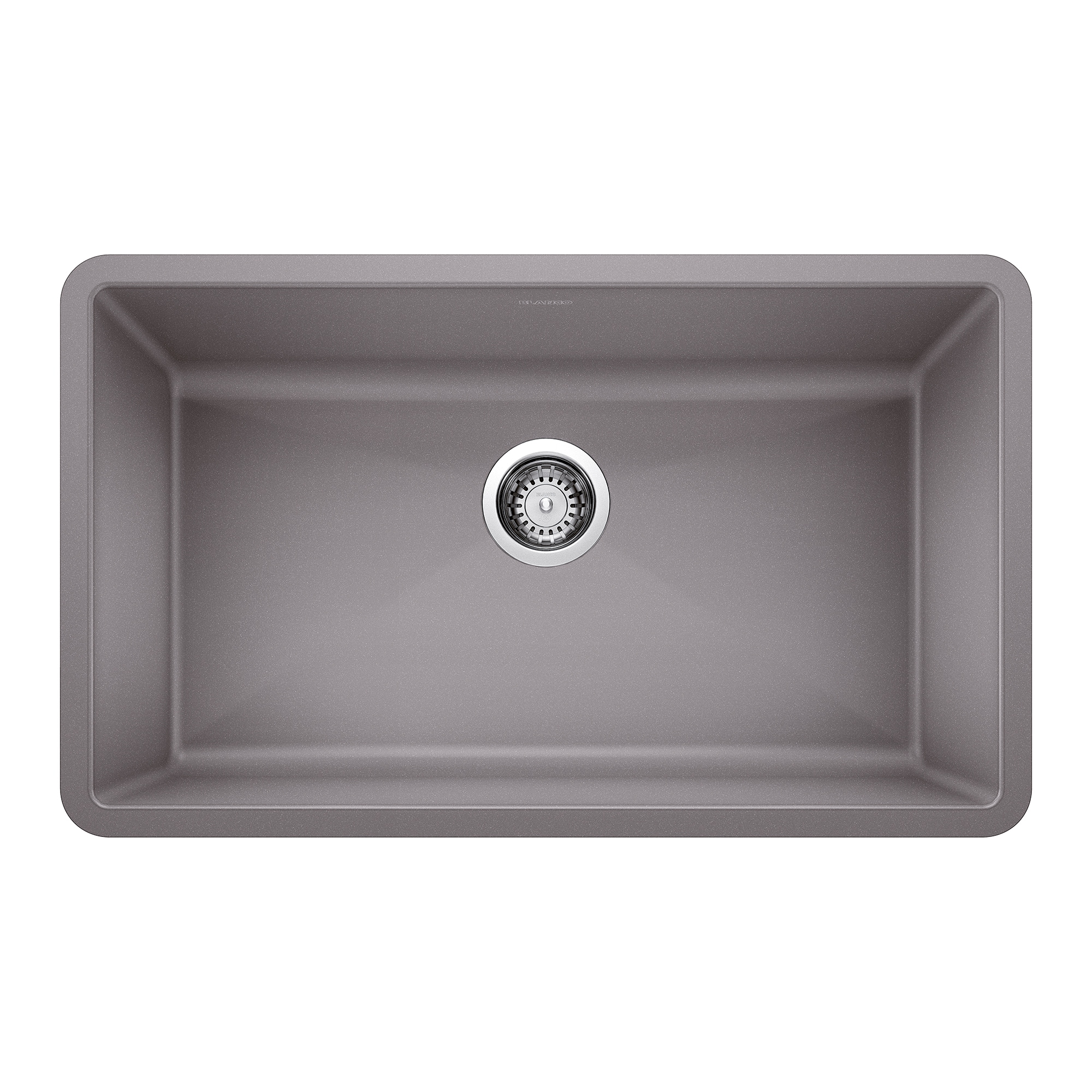 BLANCO 440148 Precis Silgranit Undermount 32.0-Inches x 19-Inches Granite Single bowl Kitchen Sink