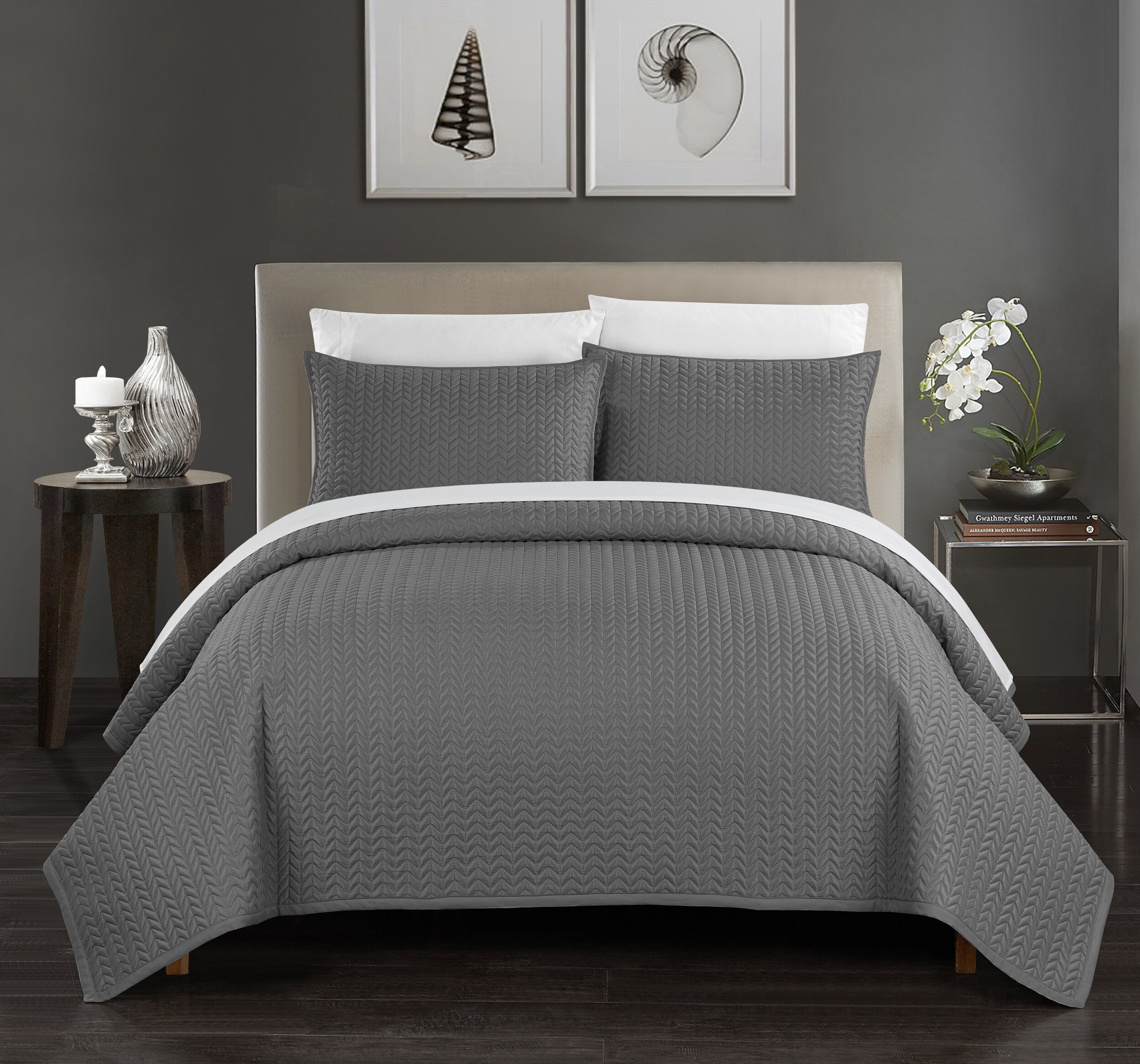 Chic Home Design BQS00408-BIB-LW bedding - View #2