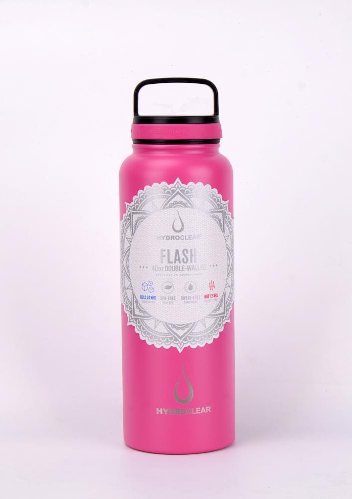 Formfit 32oz sport water bottle hot pink stainless steel NEW