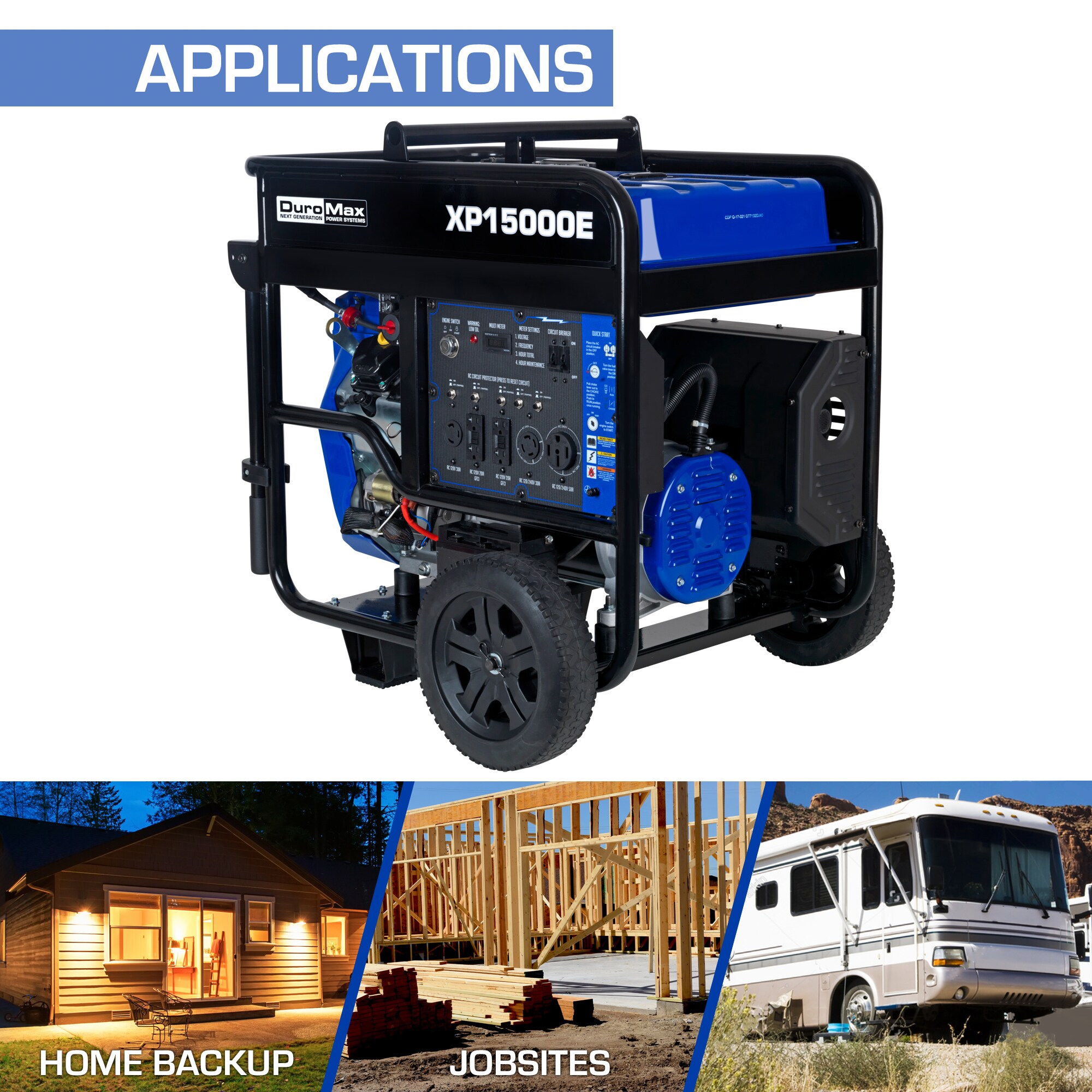 DuroMax XP15000E Portable-Generators - View #6