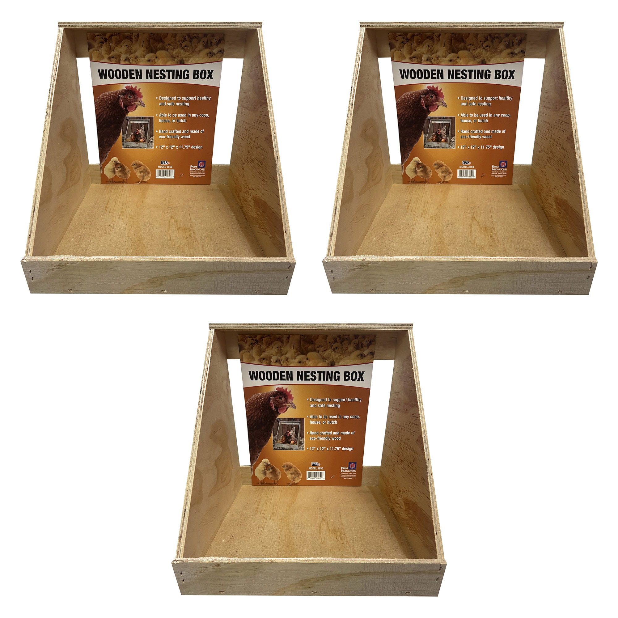 Farm Innovators Brown Wood Chicken coop #408329