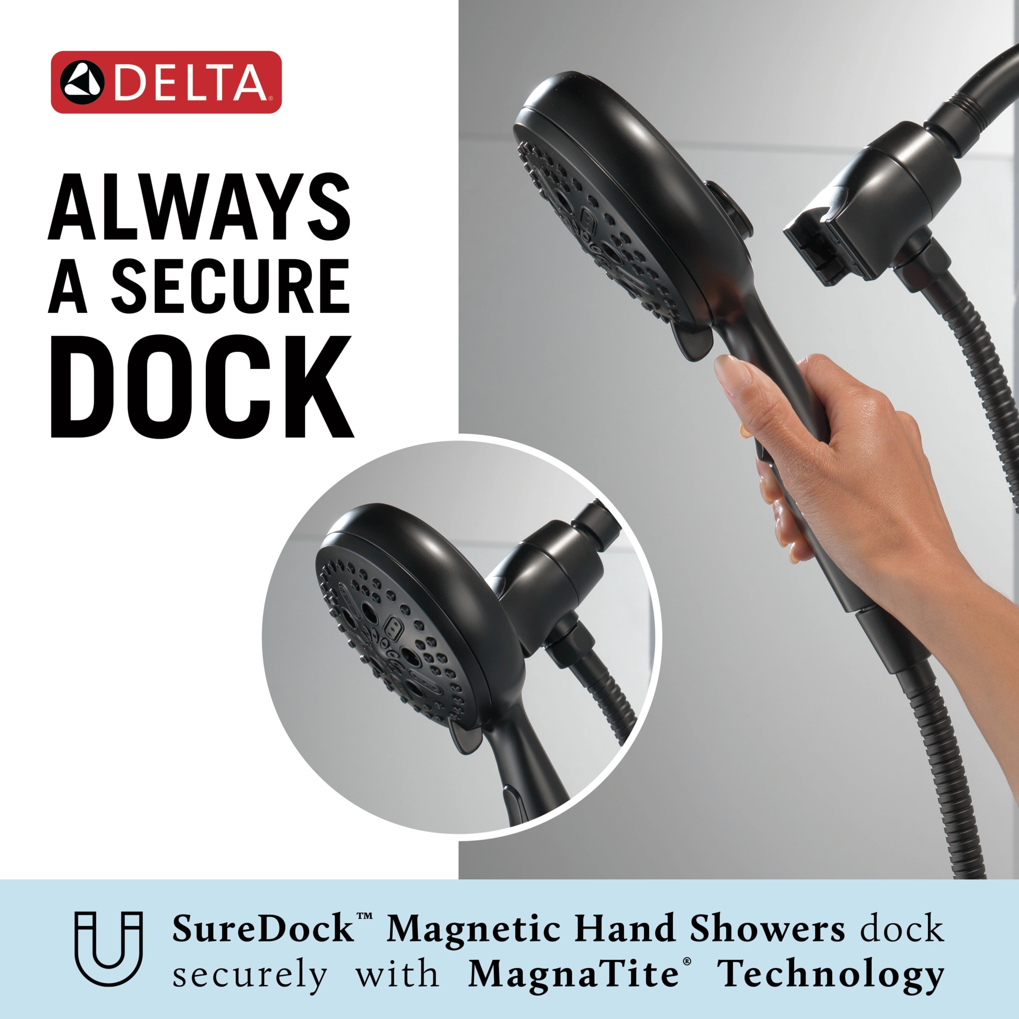 Delta 54810-BL-PK Fixed-Showerhead - View #5