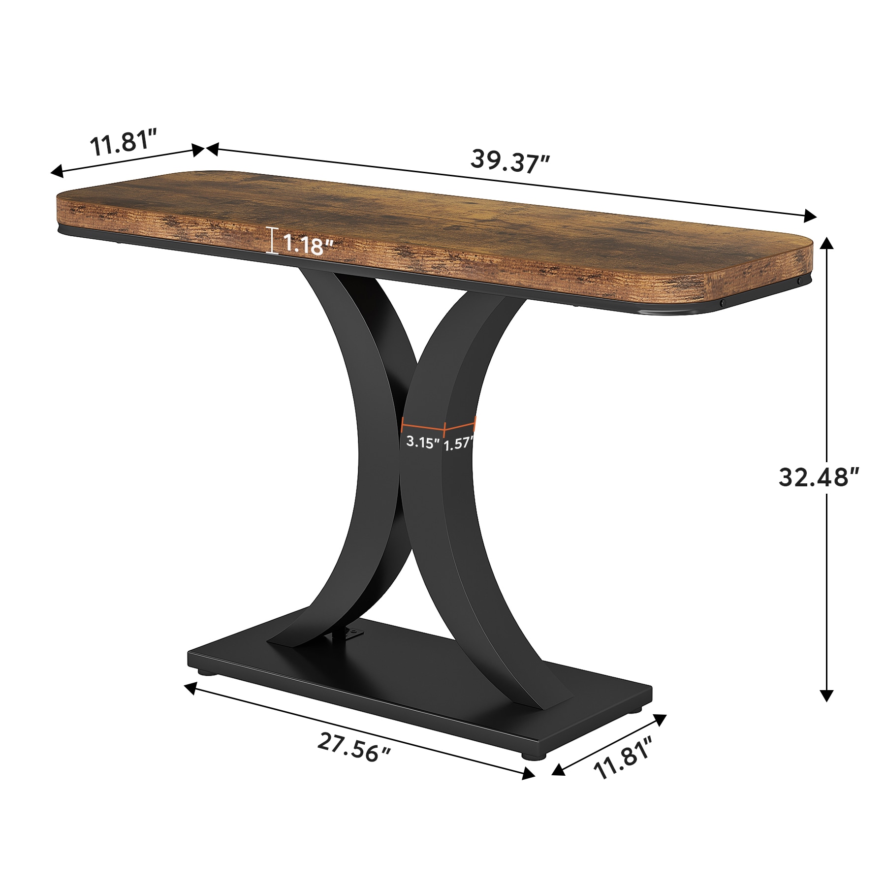 Tribesigns LWFD-F1718 Console-Sofa-Tables - View #6
