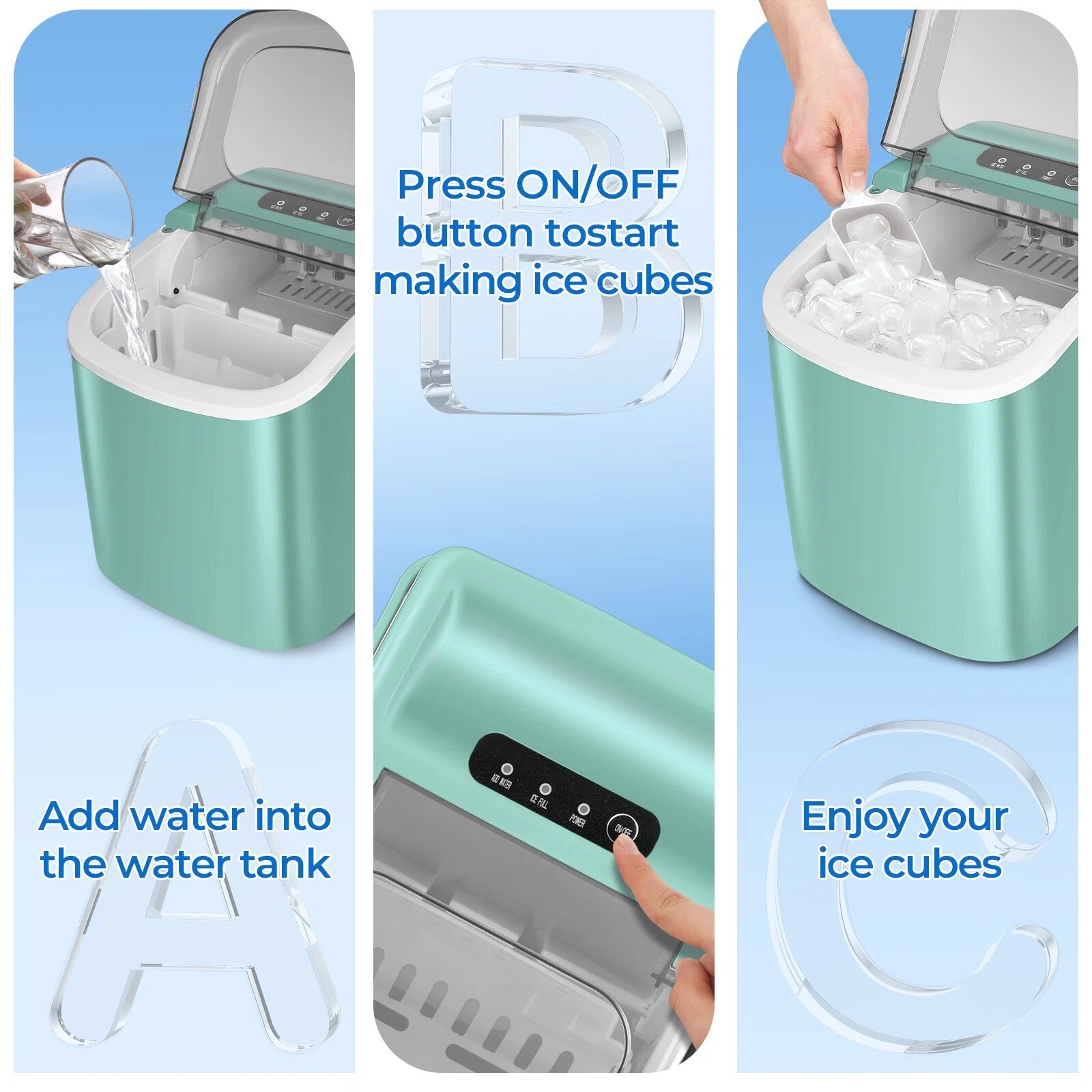 COWSAR LSIM-Z5812HGN Ice-Makers - View #5