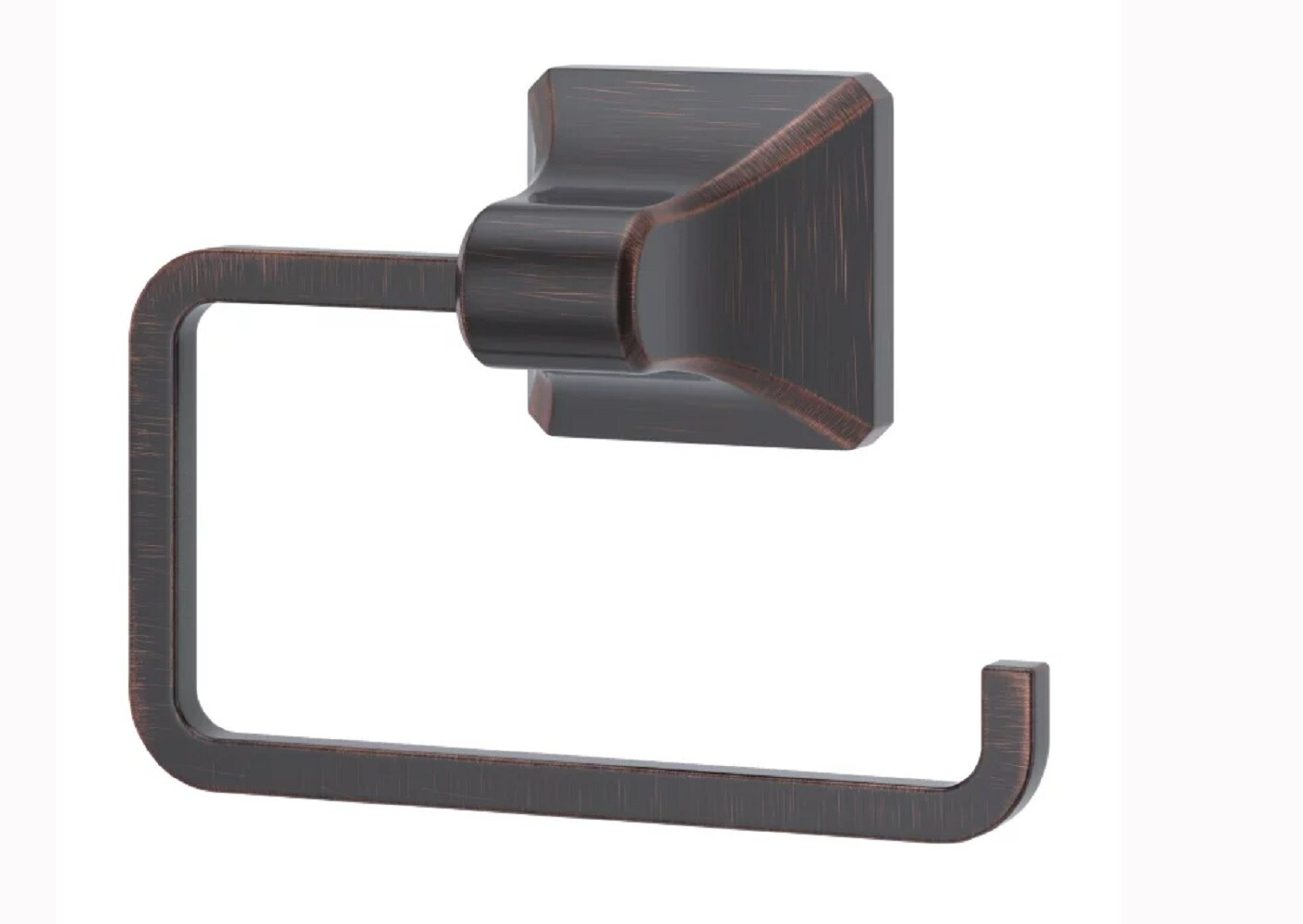 Pfister BPH-FE1Y Park Avenue Tuscan Bronze Wall mount Single post Toilet Paper Holder 1 -Rolls with Storage