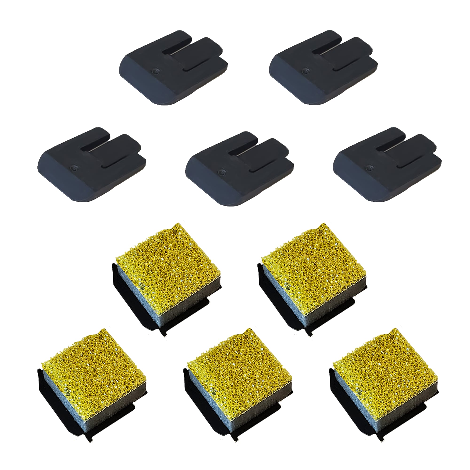 GooMover MP-BS05 Refills 5 -Pack Polypropylene Scrub brush