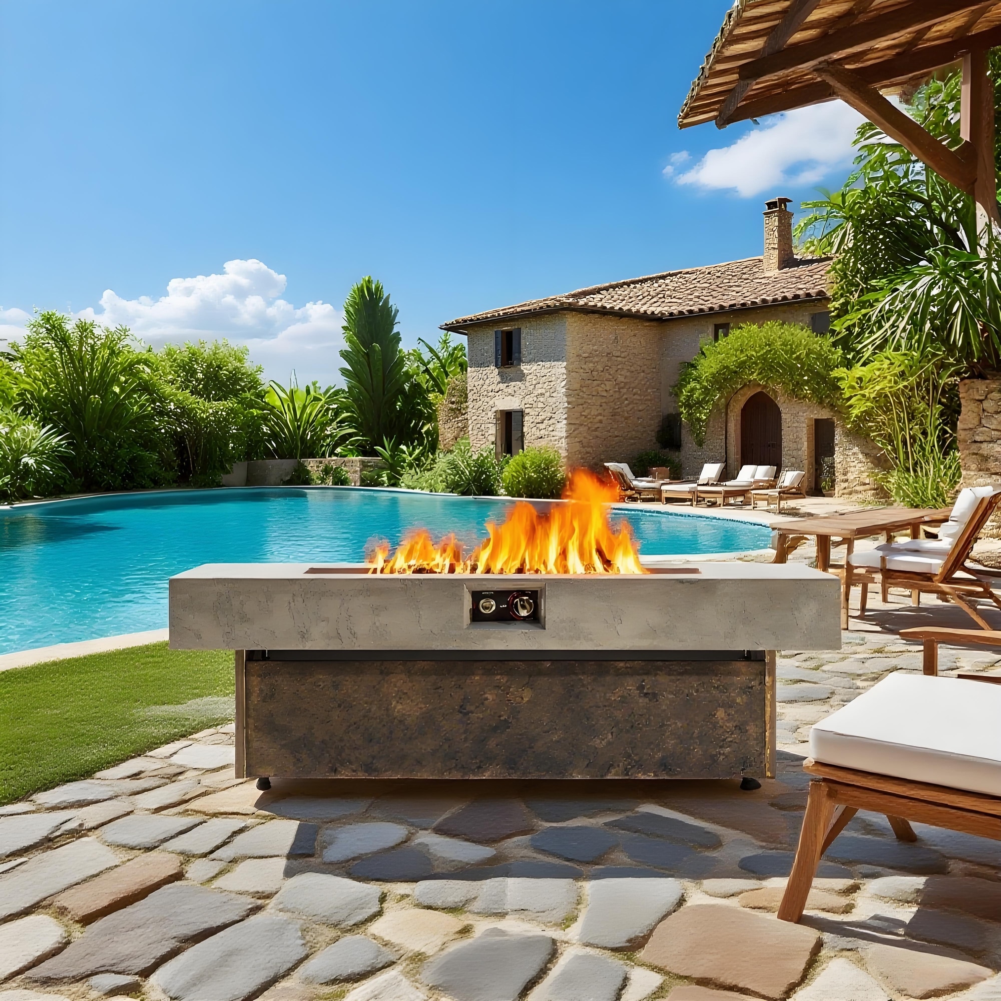 GDFStudio 350320 Outdoor-Gas-Firepits - View #4
