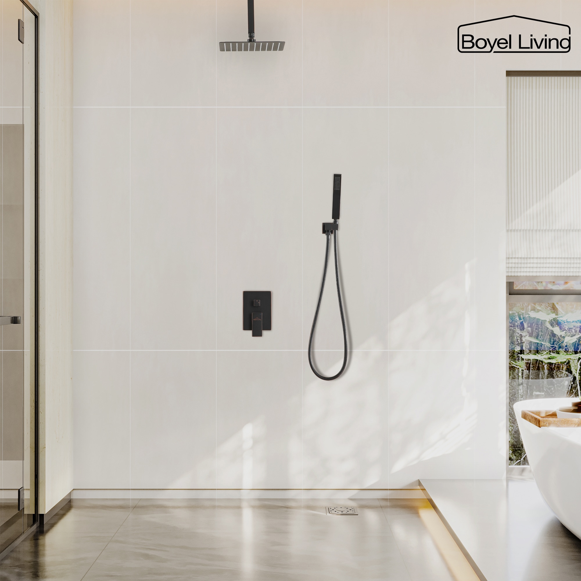 Clihome RB07HS3B Showerhead-Bar-Panels - View #3