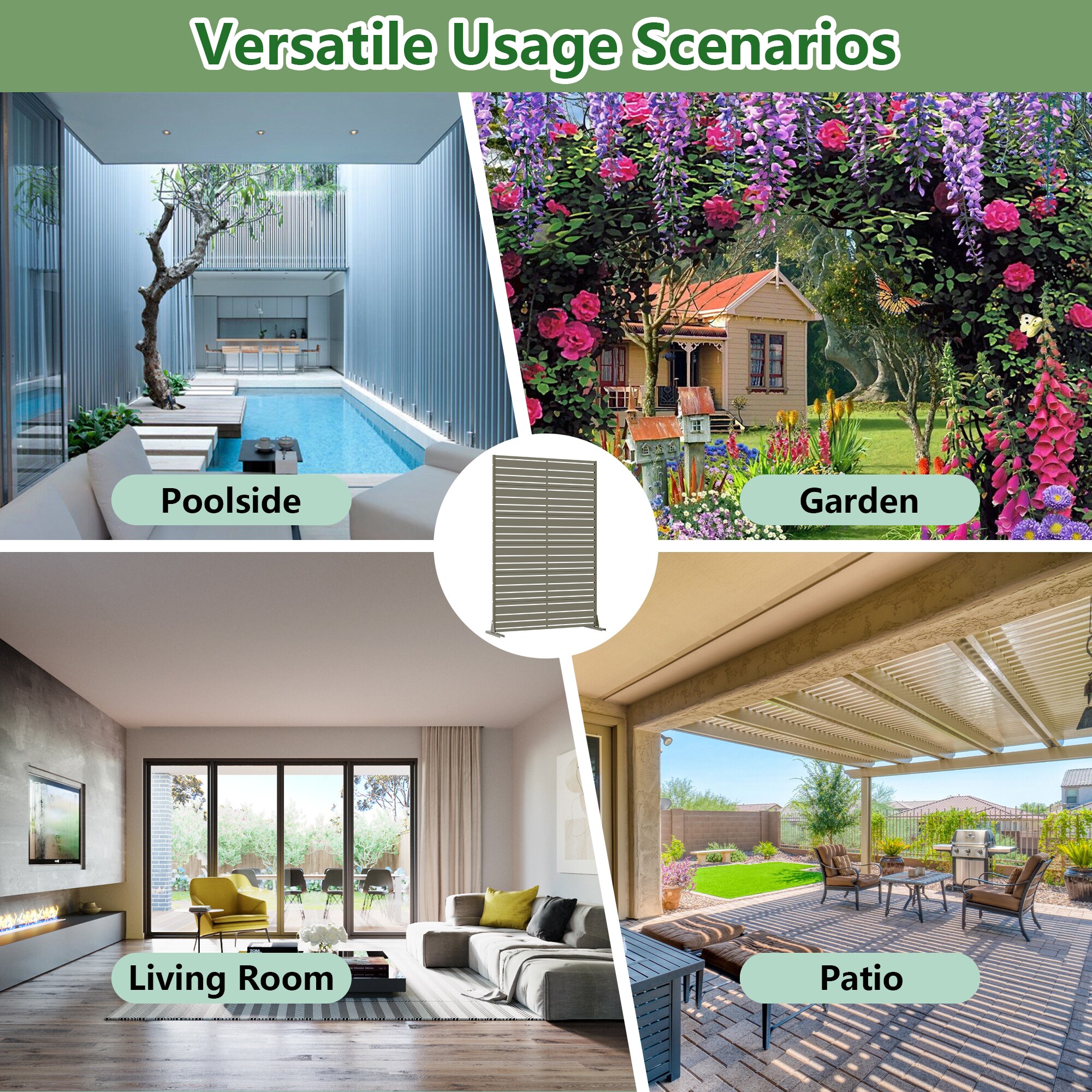 Lirago L20609-604A64 Outdoor-Privacy-Screen - View #7