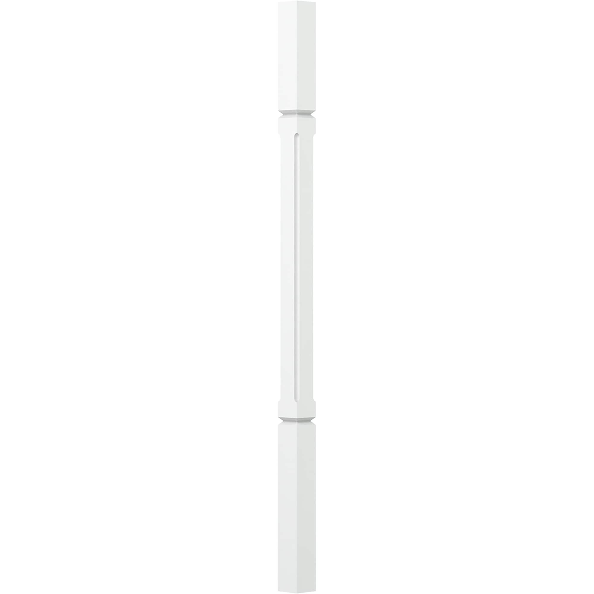 L.J. Smith Stair Systems LJC-5360V-PRG 38 38-in x 1.75-in Primed Pin Top Stair Baluster