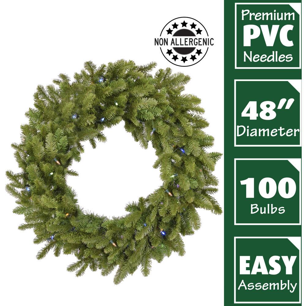 battery operated 48 wreath