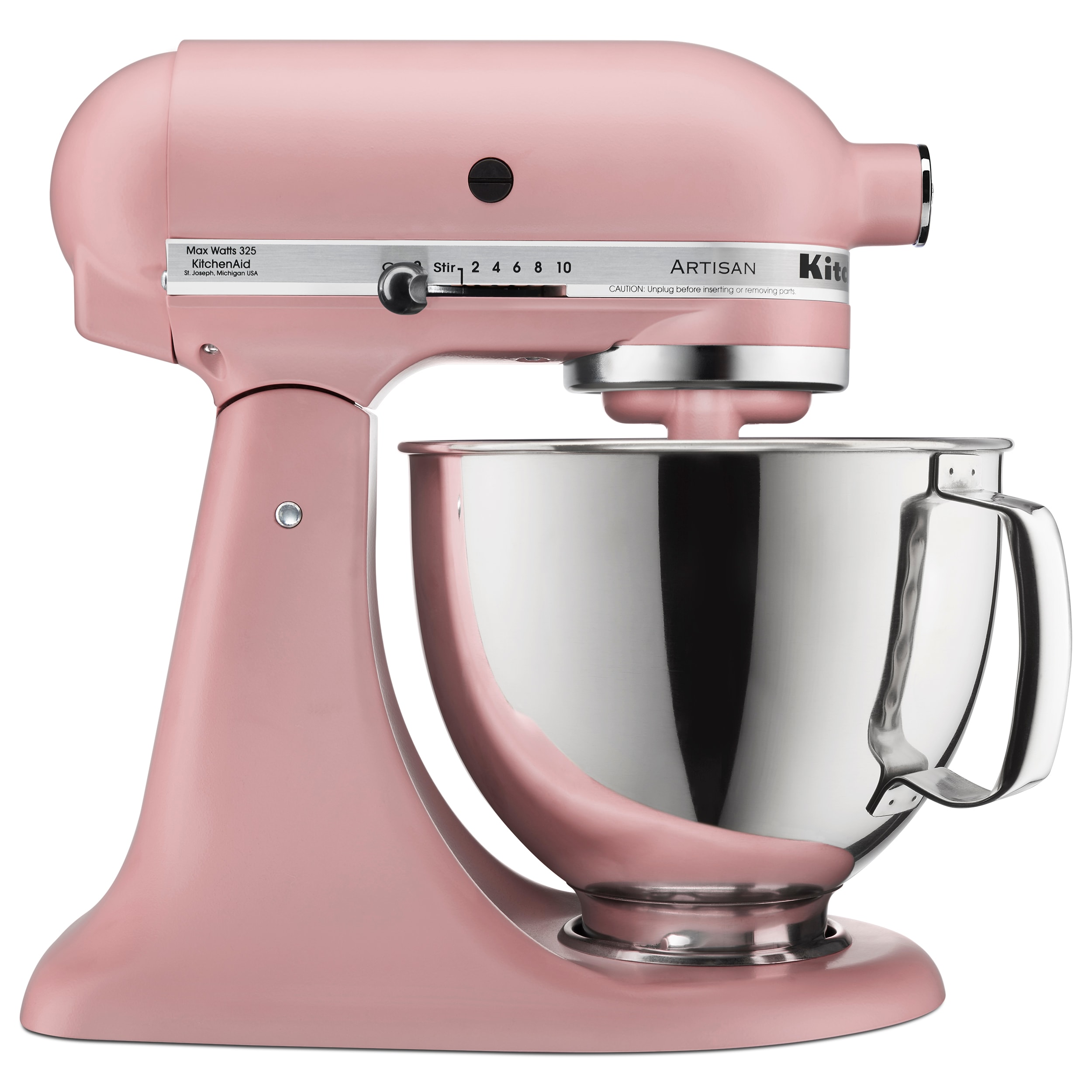 KitchenAid KSM150PSDR Artisan Dried Rose 5-Quart Tilt-head Stand Mixer