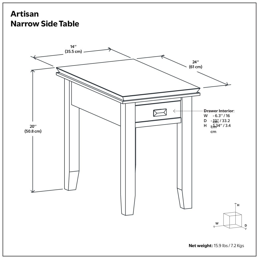 Simpli Home AXCART05-GR End-Tables - View #11