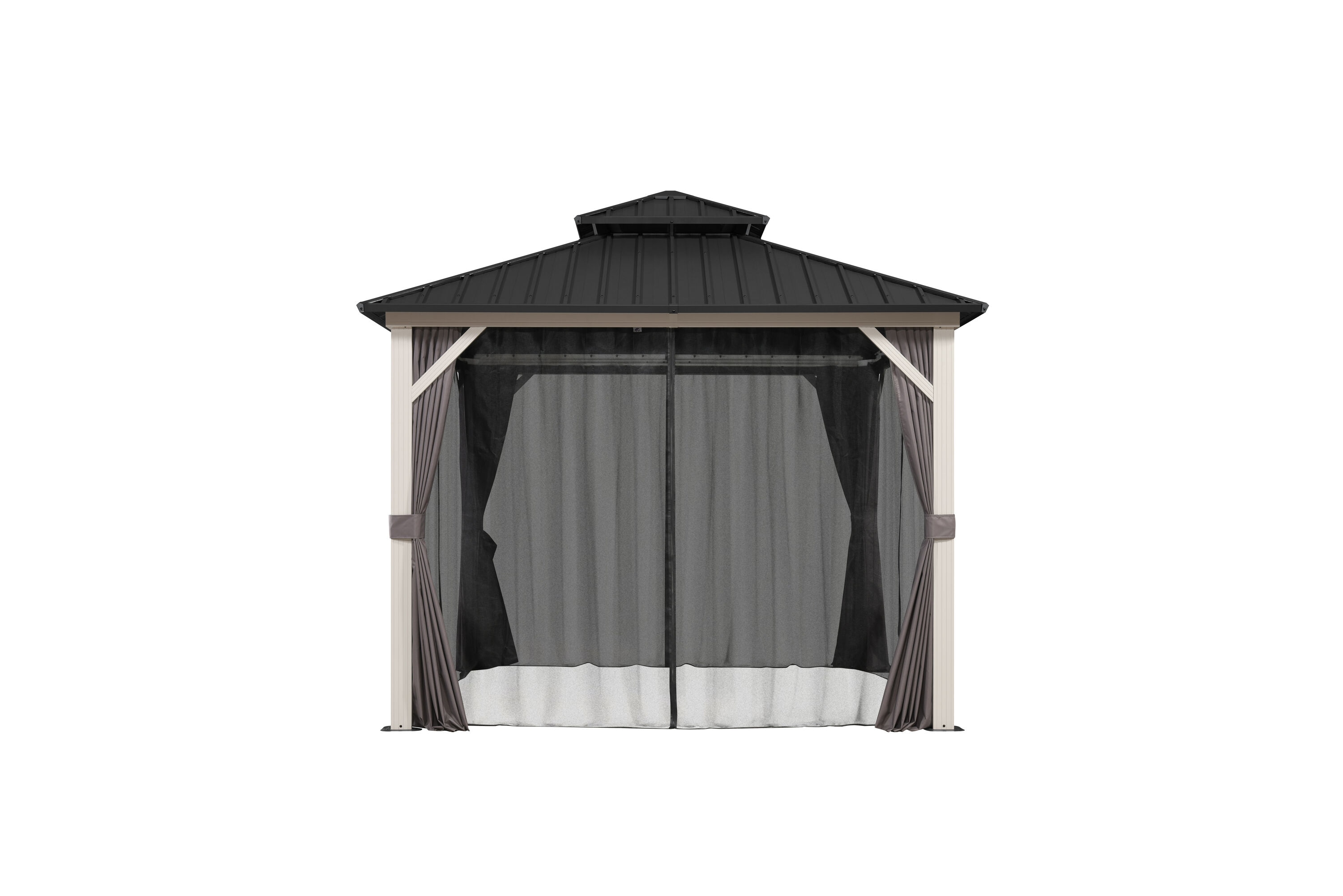 PURPLE LEAF LS02JJG1010 Wood-Resin-Gazebos - View #2