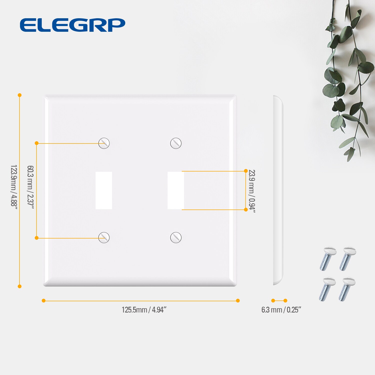 ELEGRP 3012M-WH10 Electrical-Wall-Plates - View #7