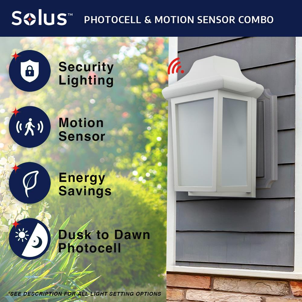 Solus WM-230FMF-WH-S Outdoor-Wall-Lighting - View #4