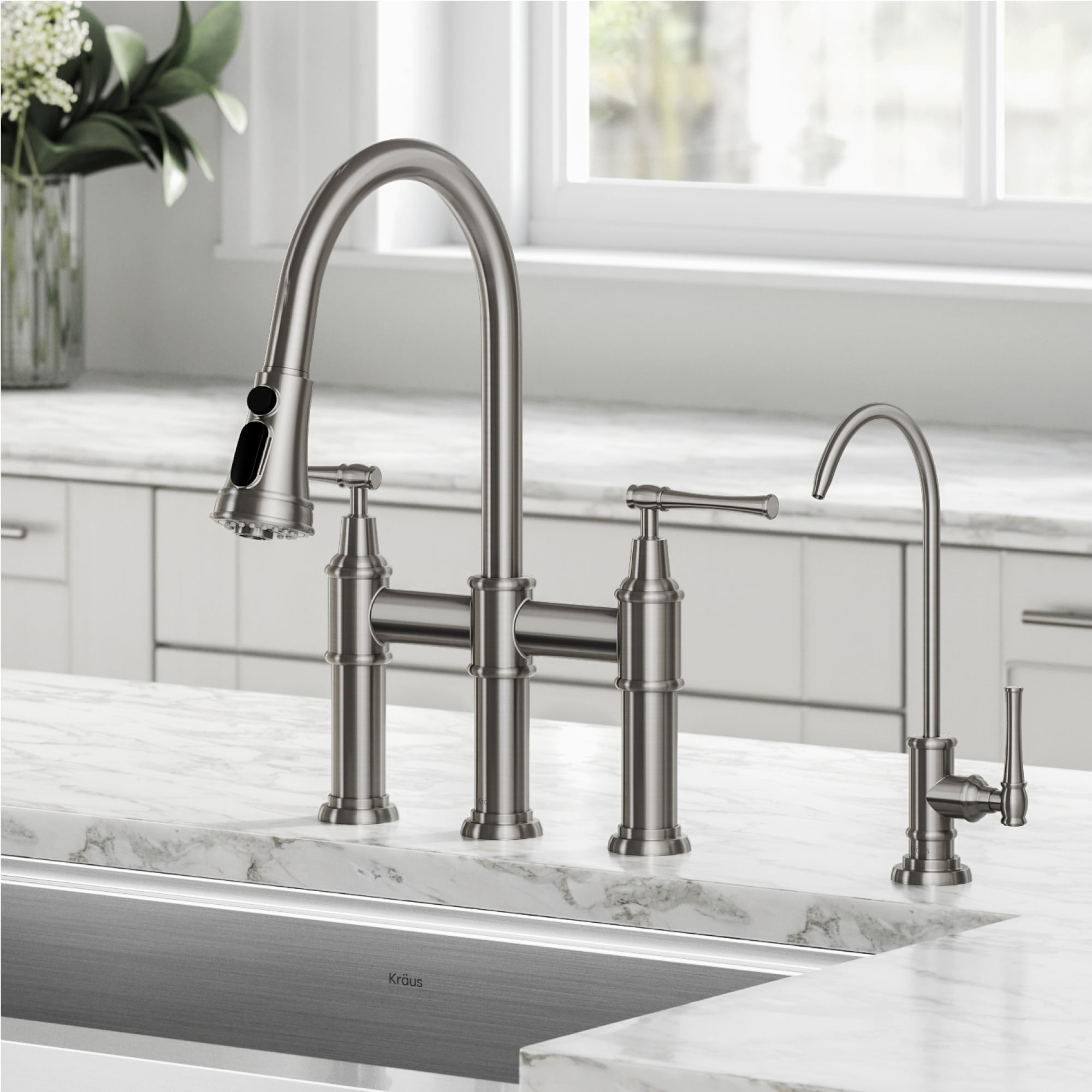 Kraus KPF-3121-FF-102SFS Kitchen-Faucets - View #2