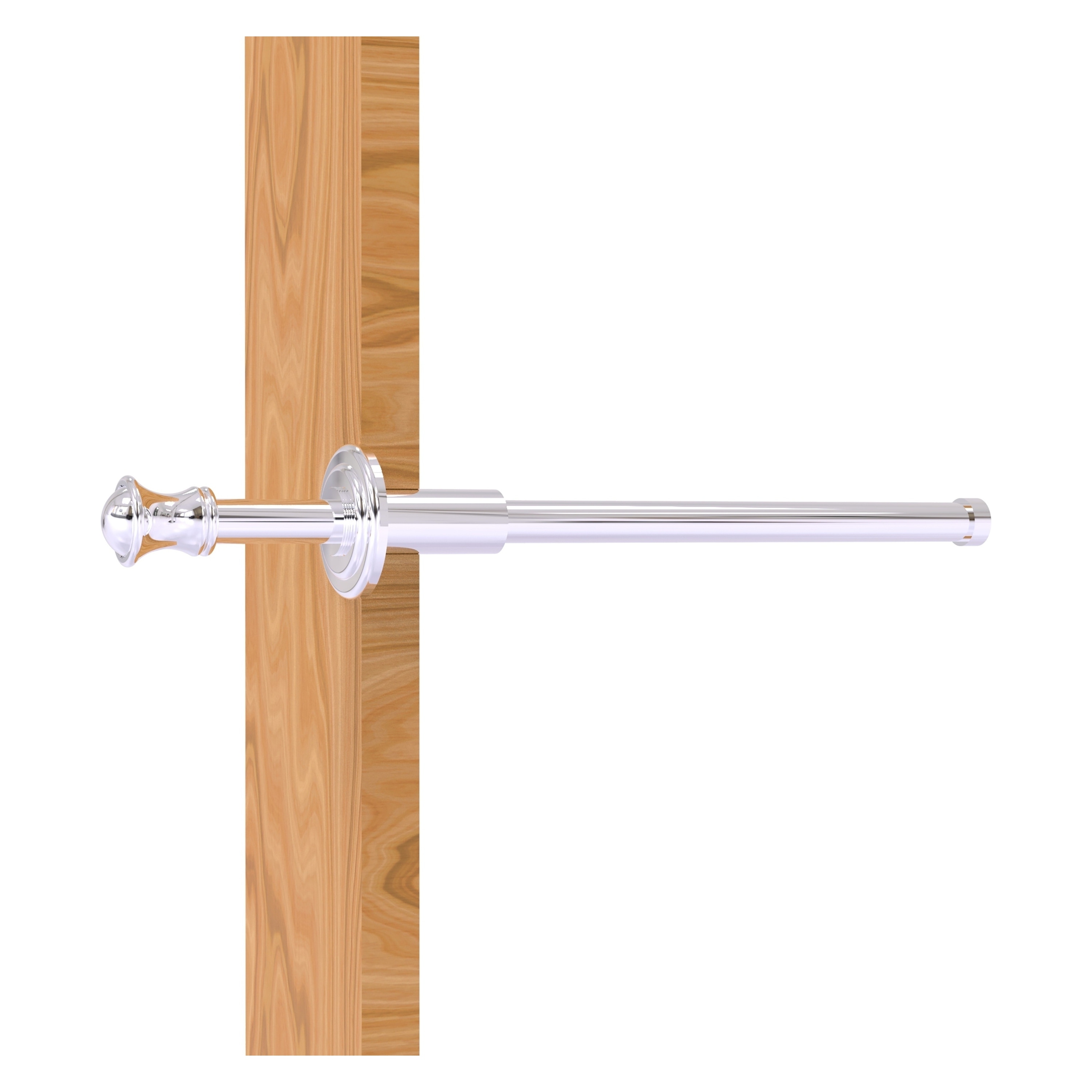 Allied Brass CL-23-PC Carolina Polished Chrome Single -Hook Wall mount Towel Hook