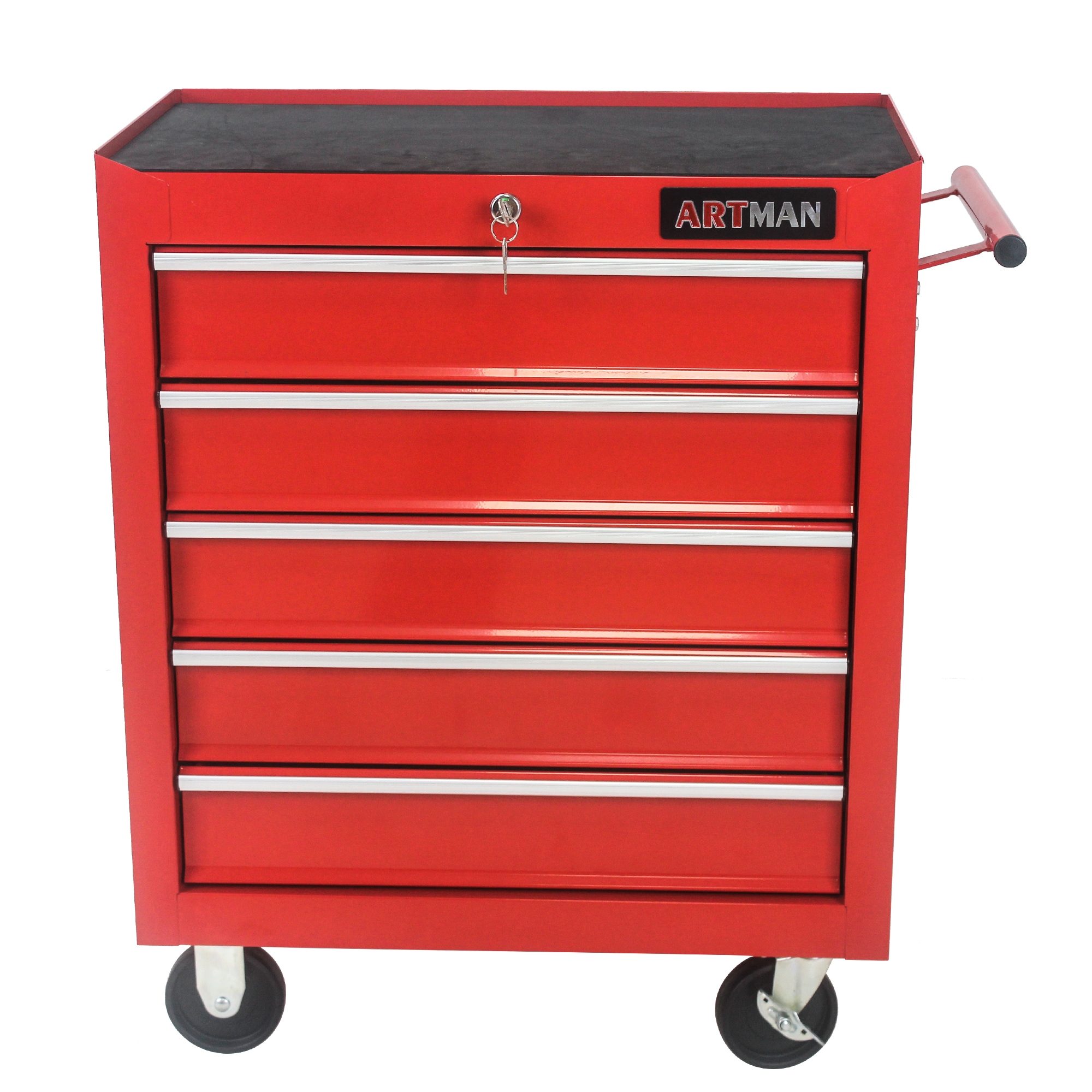 Xspracer ML-TC319 1000 Series 13-in W x 29-in H 5 -Drawer Steel Rolling Tool Cabinet ( Red )