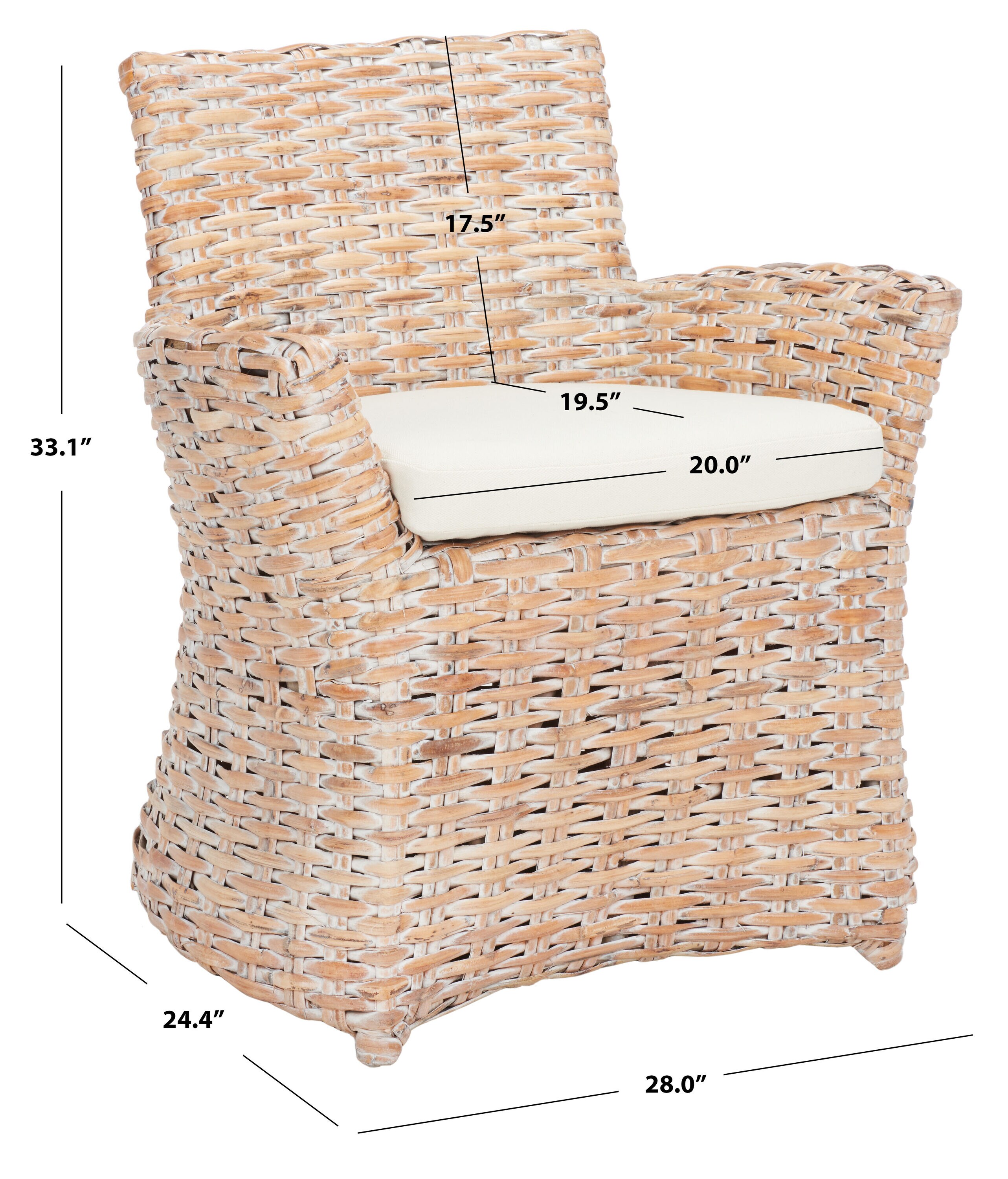 Safavieh FOX6500C chairs - View #10