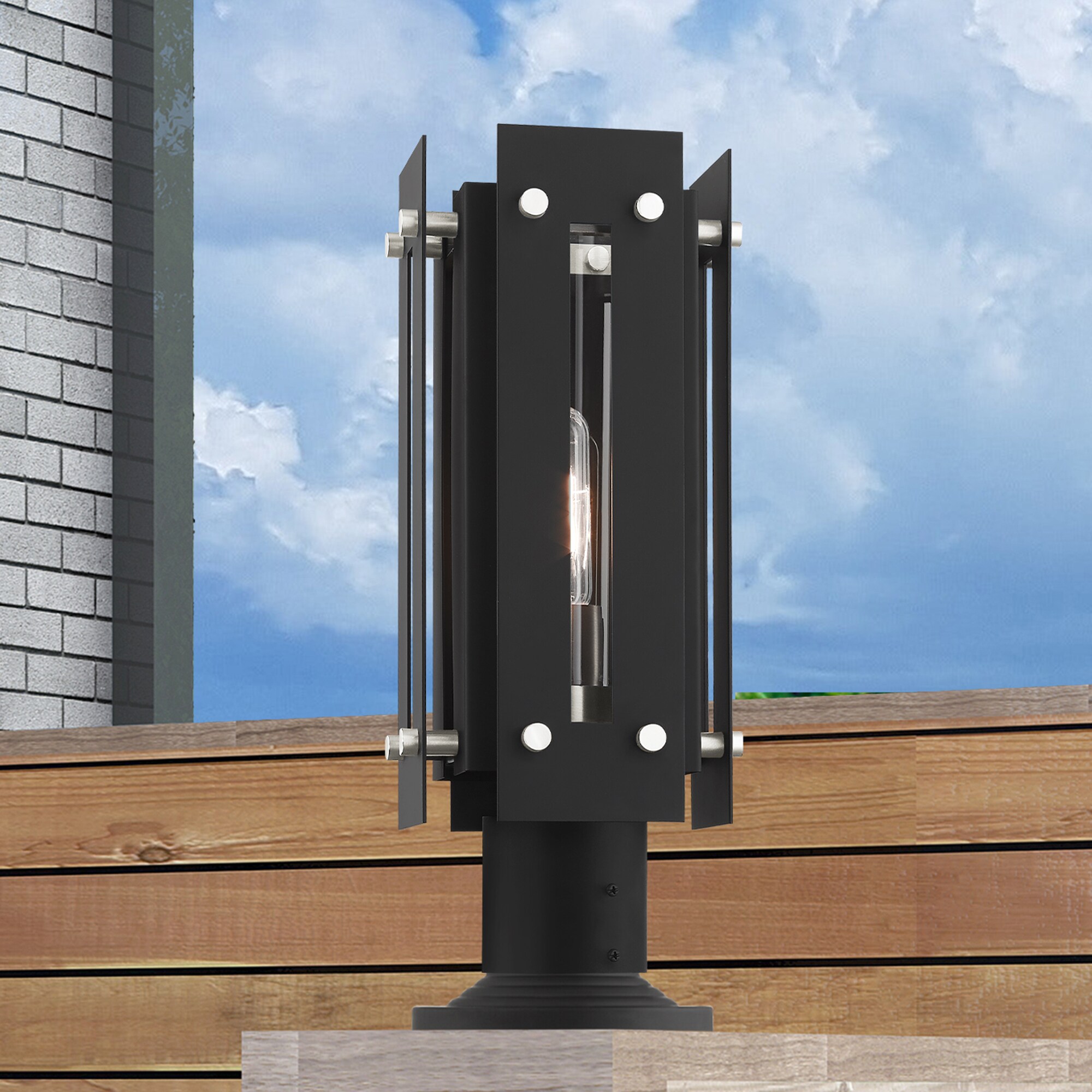 Livex Lighting 21774-04 Post-Lights - View #12