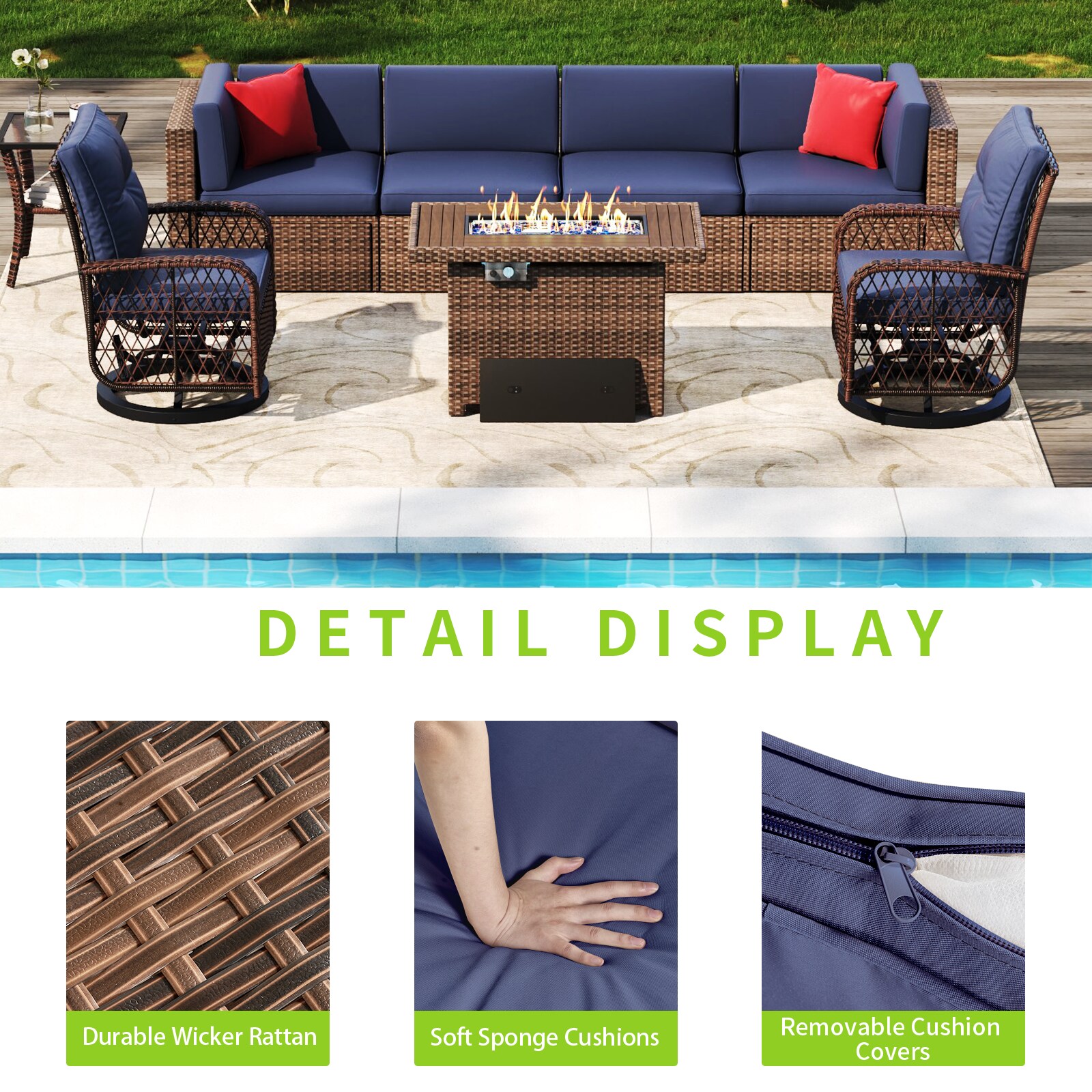 Bapipro BP3508U14 Patio-Conversation-Sets - View #2