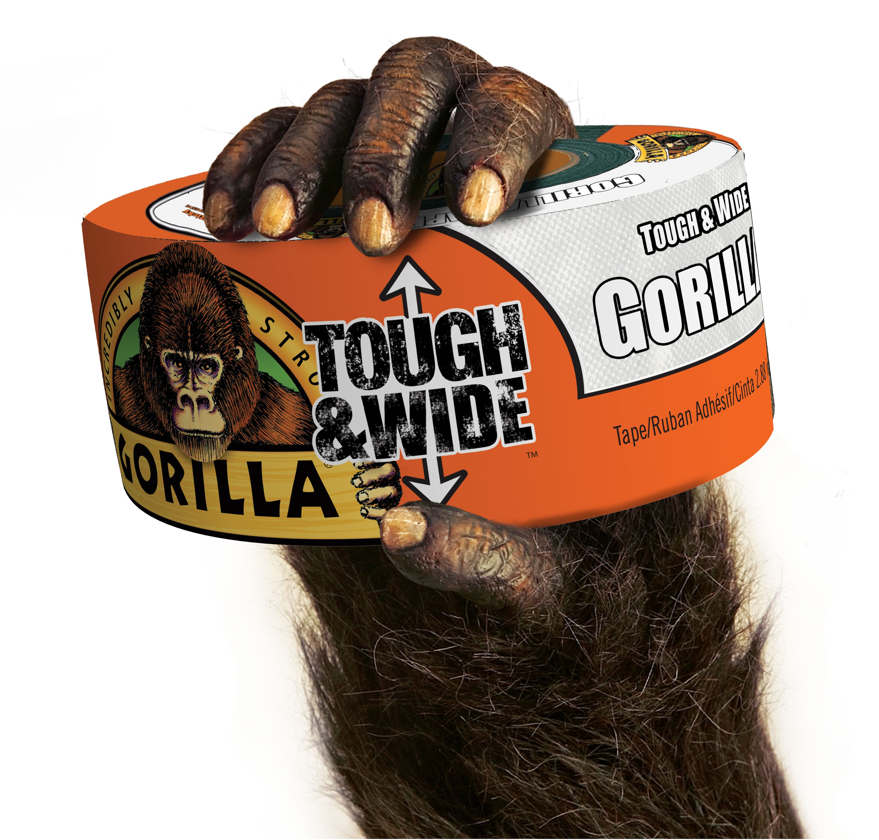 Gorilla Tough & Wide White Tape 25yd