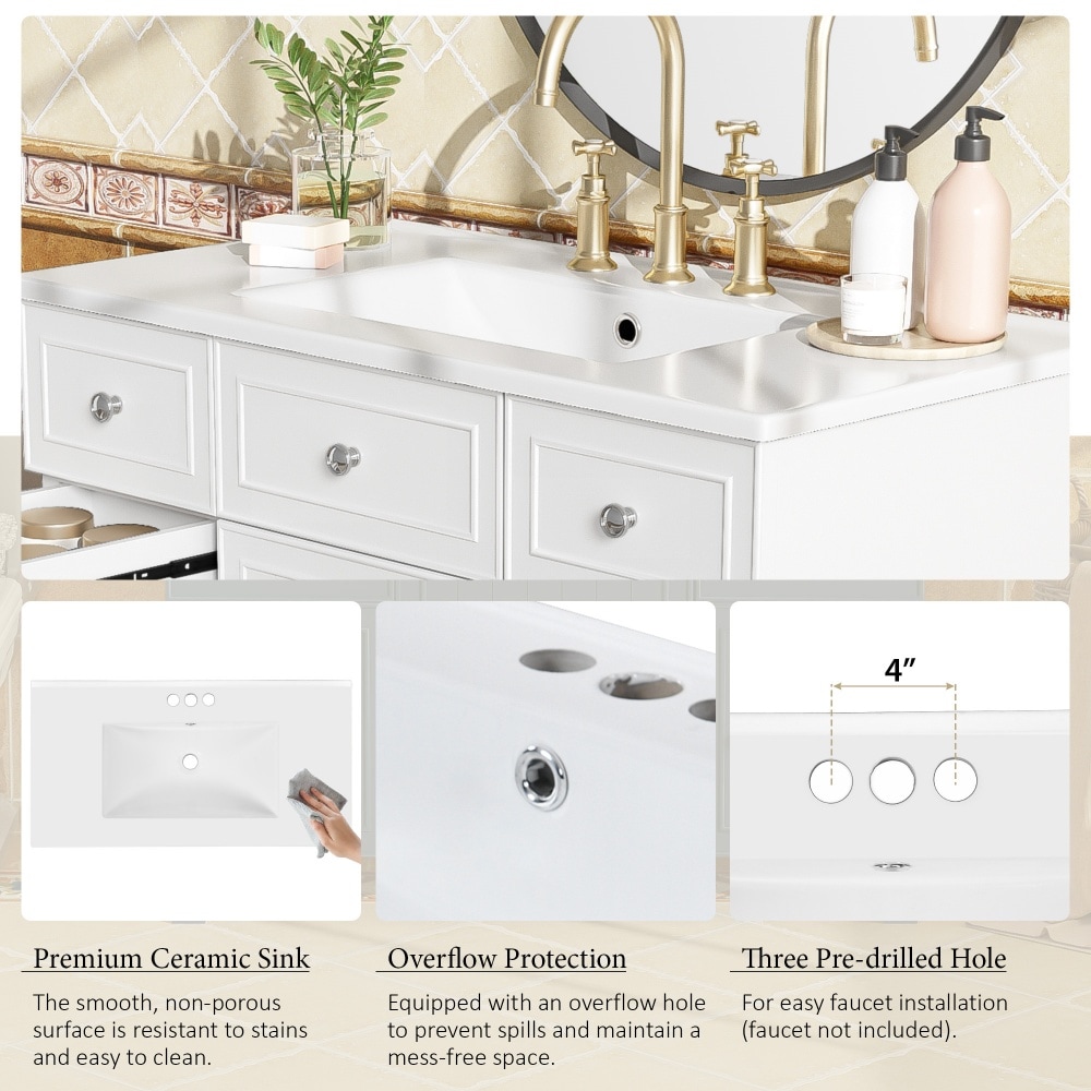 Homy Casa YU0068 Bath-Vanity-Combo - View #8