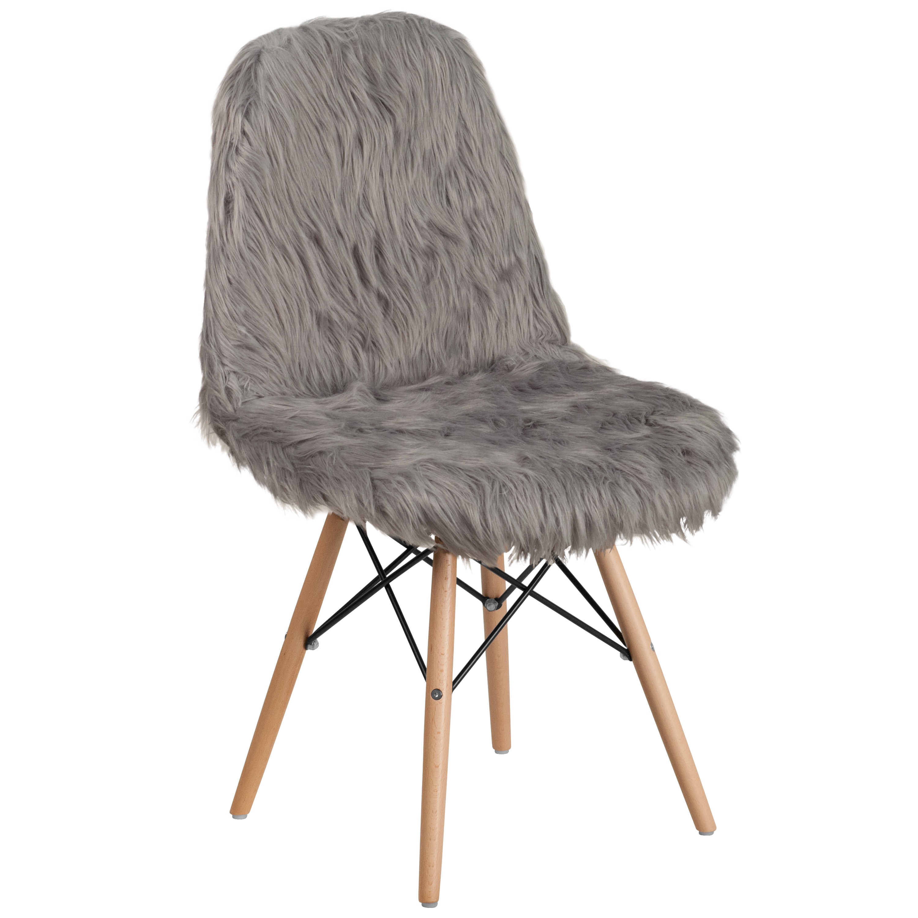 Flash Furniture 889142207443 Modern Charcoal Gray Accent Chair