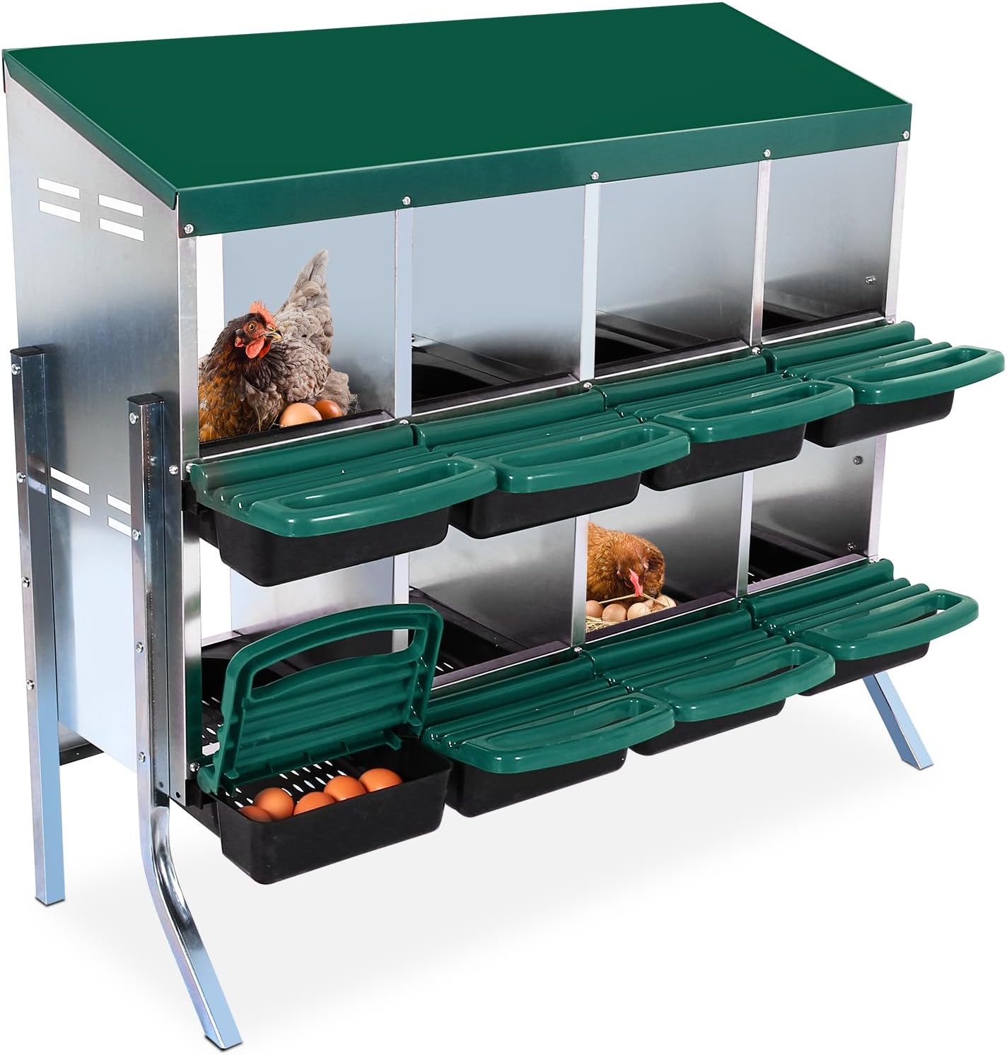 Garvee Chicken Nesting Box8 Compartments Nesting Boxes for ...