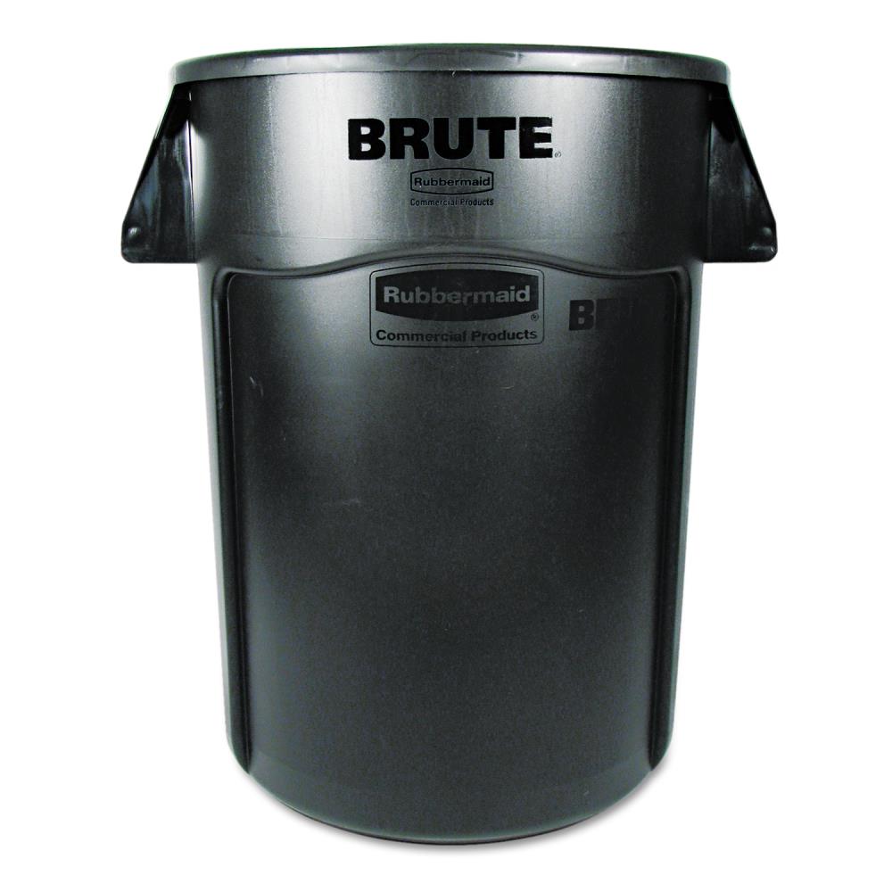 Rubbermaid Commercial Products Brute 44Gallon Black Plastic Touchless