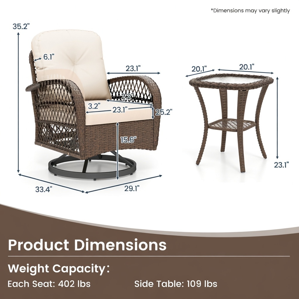VERYKE WYC-WQ67710-VE Patio-Chairs - View #2