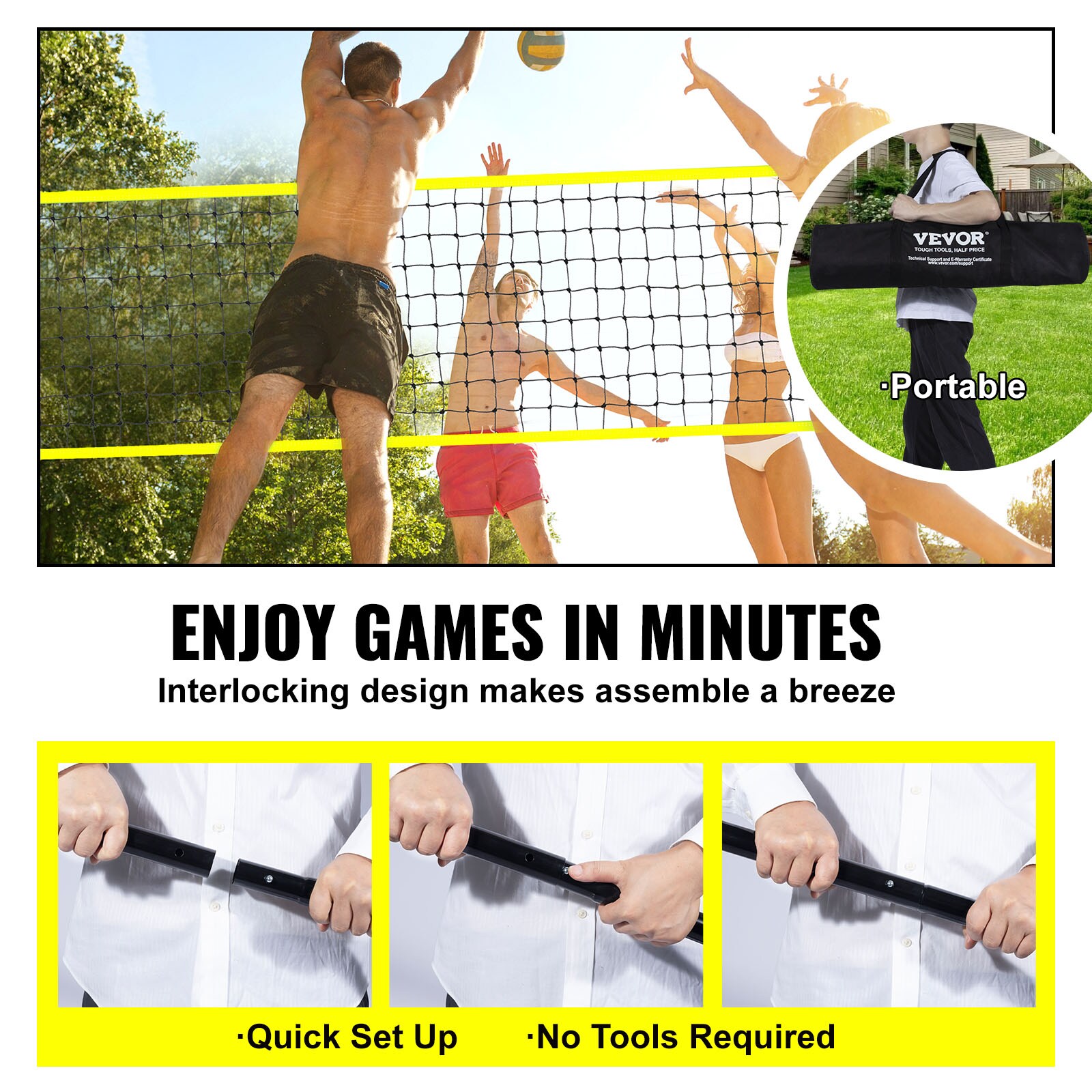 VEVOR PQWTZ323YCGGGY3MUV0 Portable-Party-Game - View #6