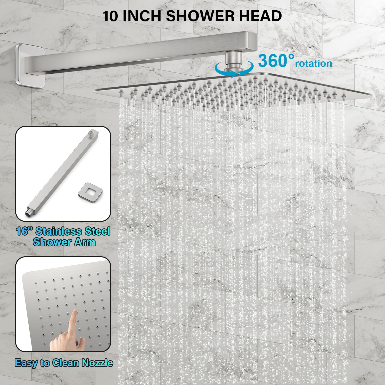 Justincity LJT0730J113 Showerhead-Bar-Panels - View #4