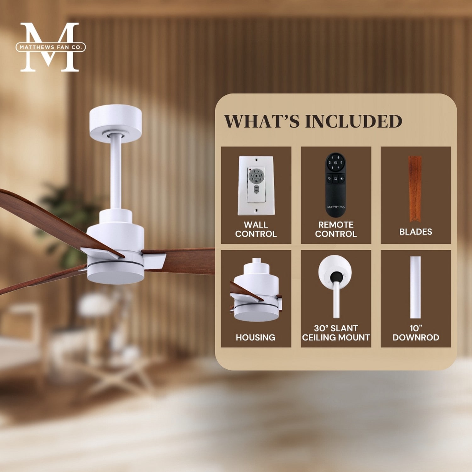 Matthews Fan Company AK-MWH-WN-72 Ceiling-Fans - View #12